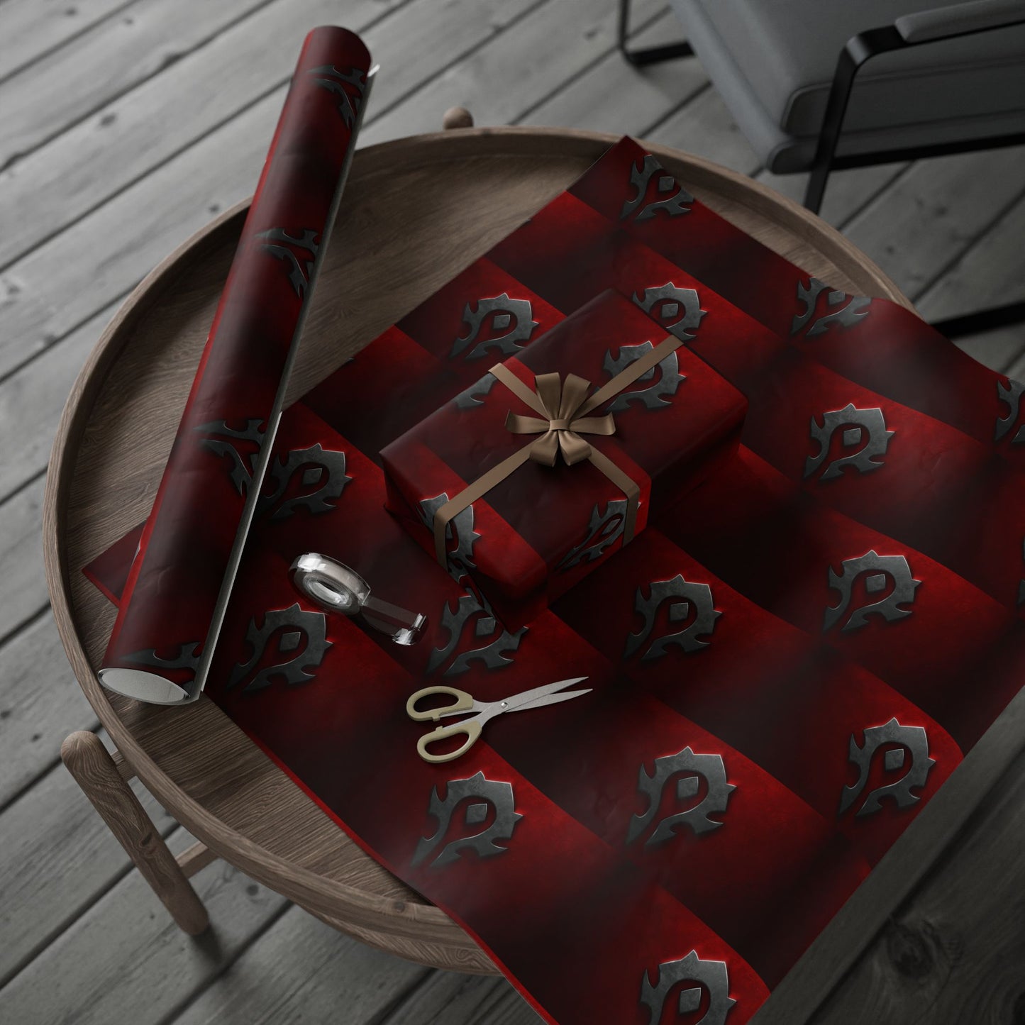 WoW Warcraft Horde Gift Wrapping Paper