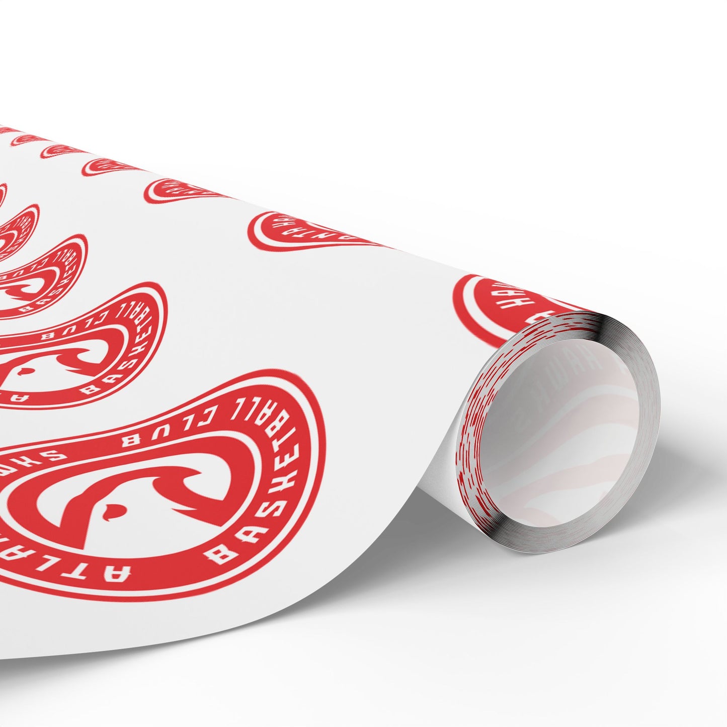 Atlanta Hawks NBA Holiday Gift Wrapping Paper