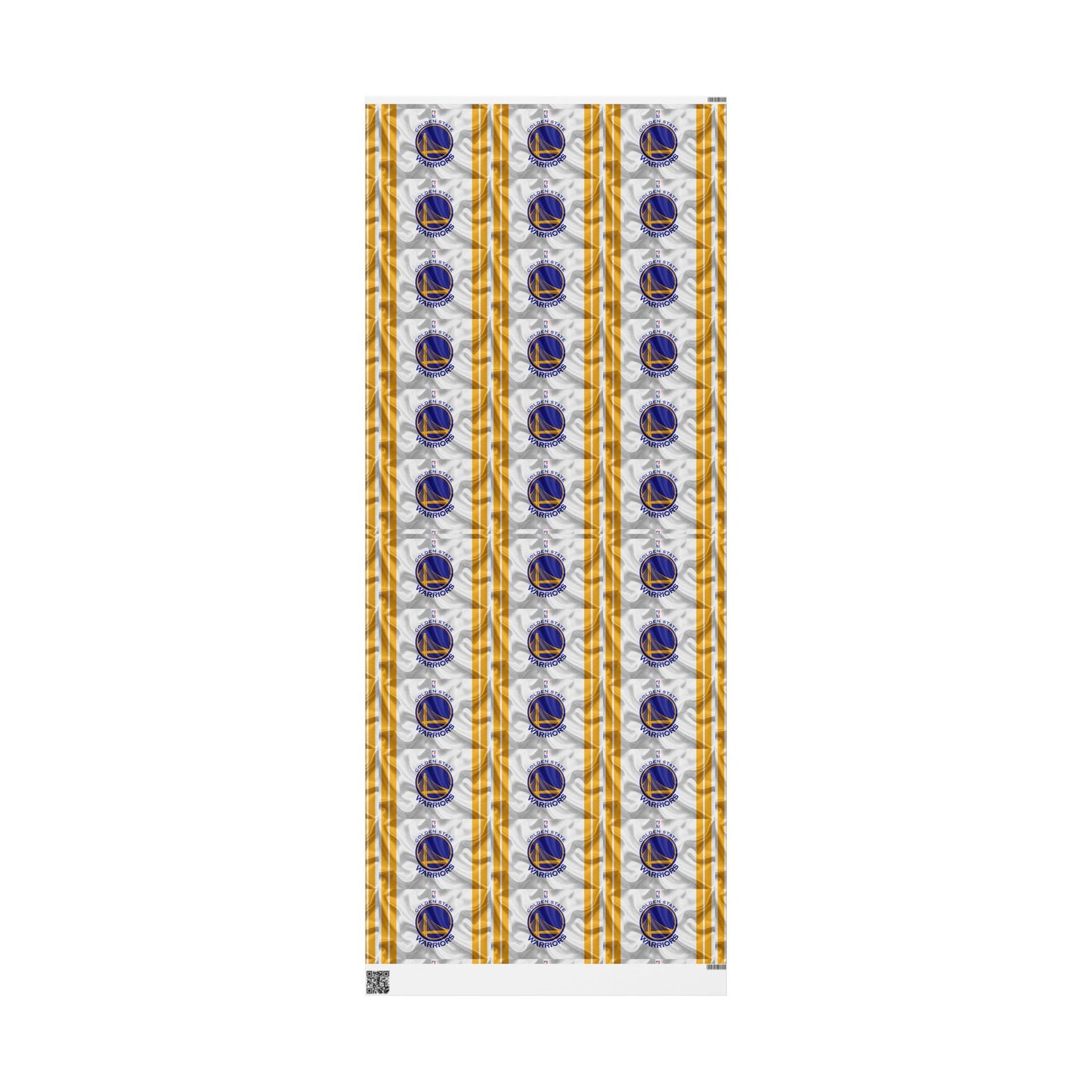 Golden State Warriors NBA Holiday Gift Wrapping Paper