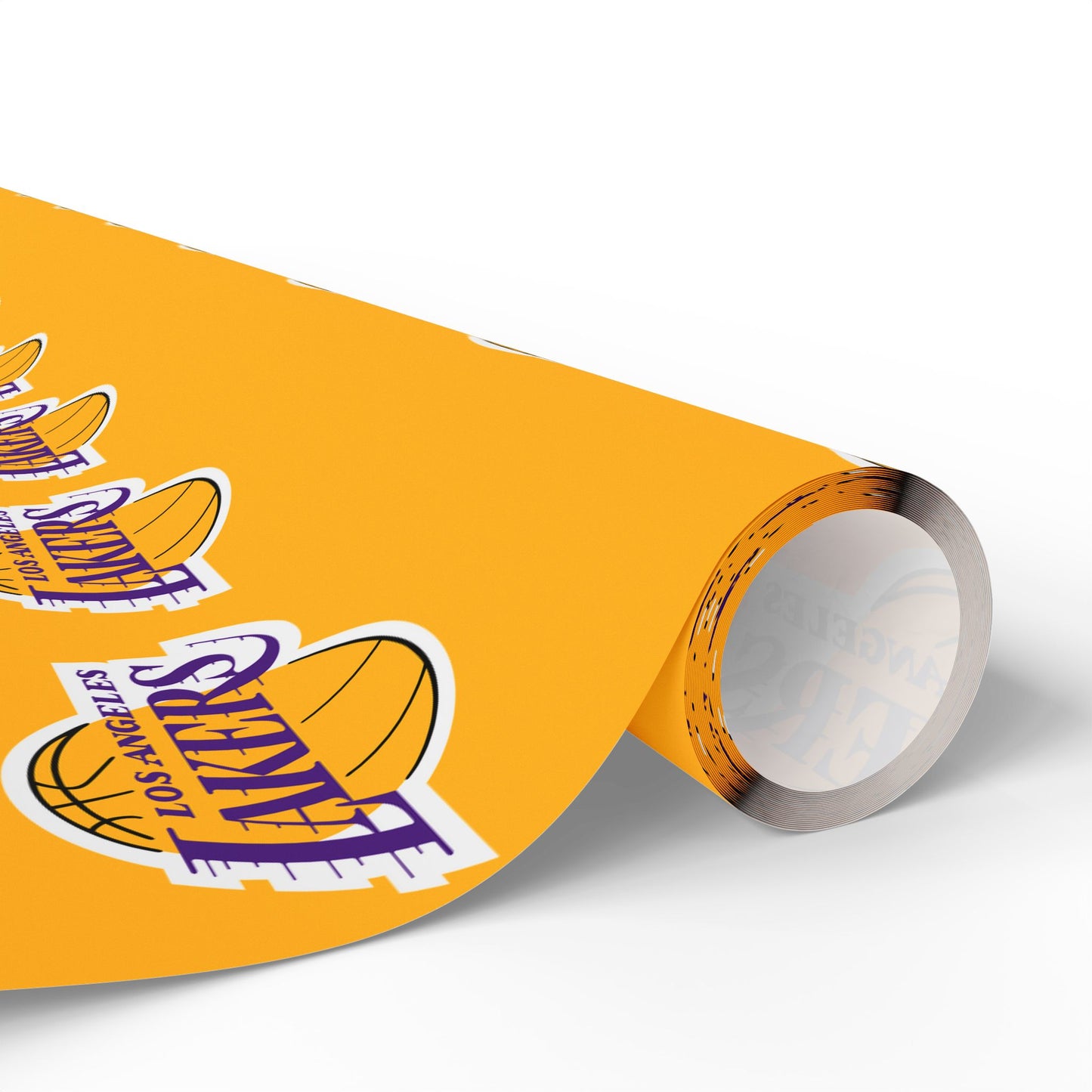 LA Lakers NBA Holiday Gift Wrapping Paper