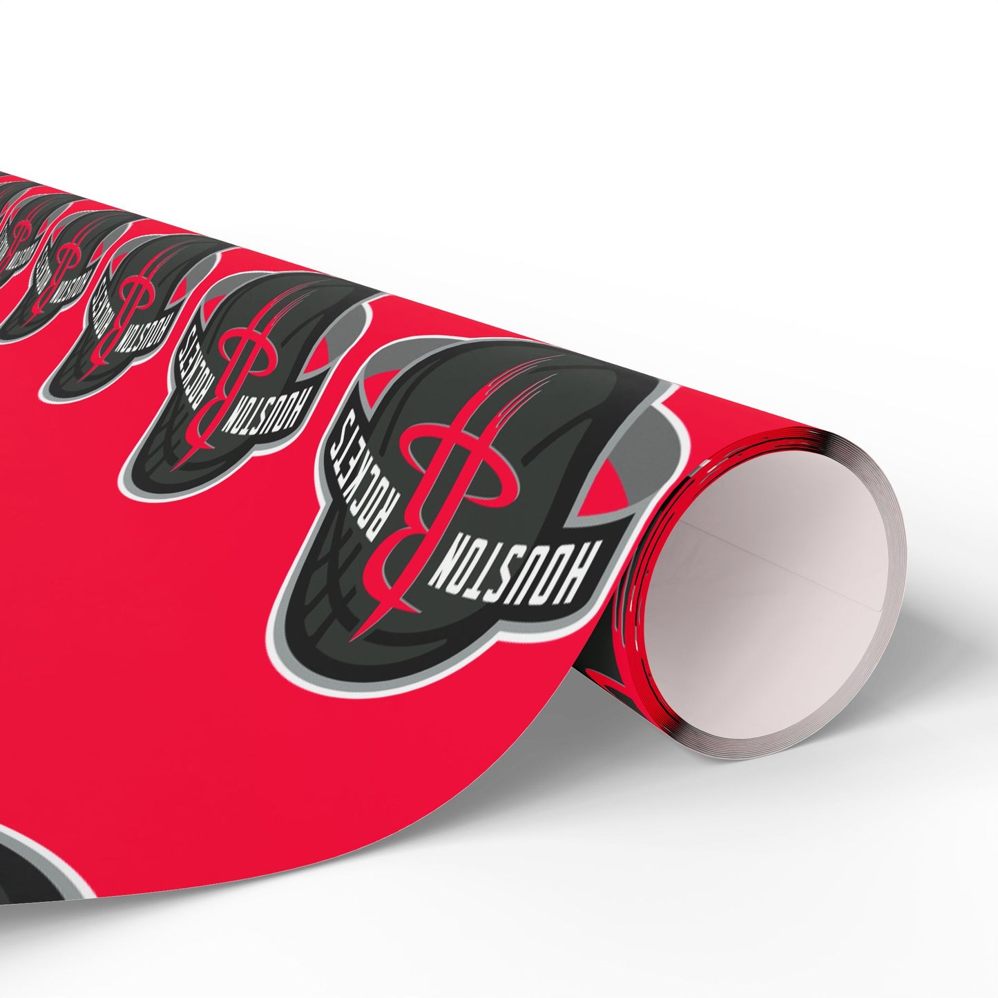 Houston Rockets NBA Holiday Gift Wrapping Paper