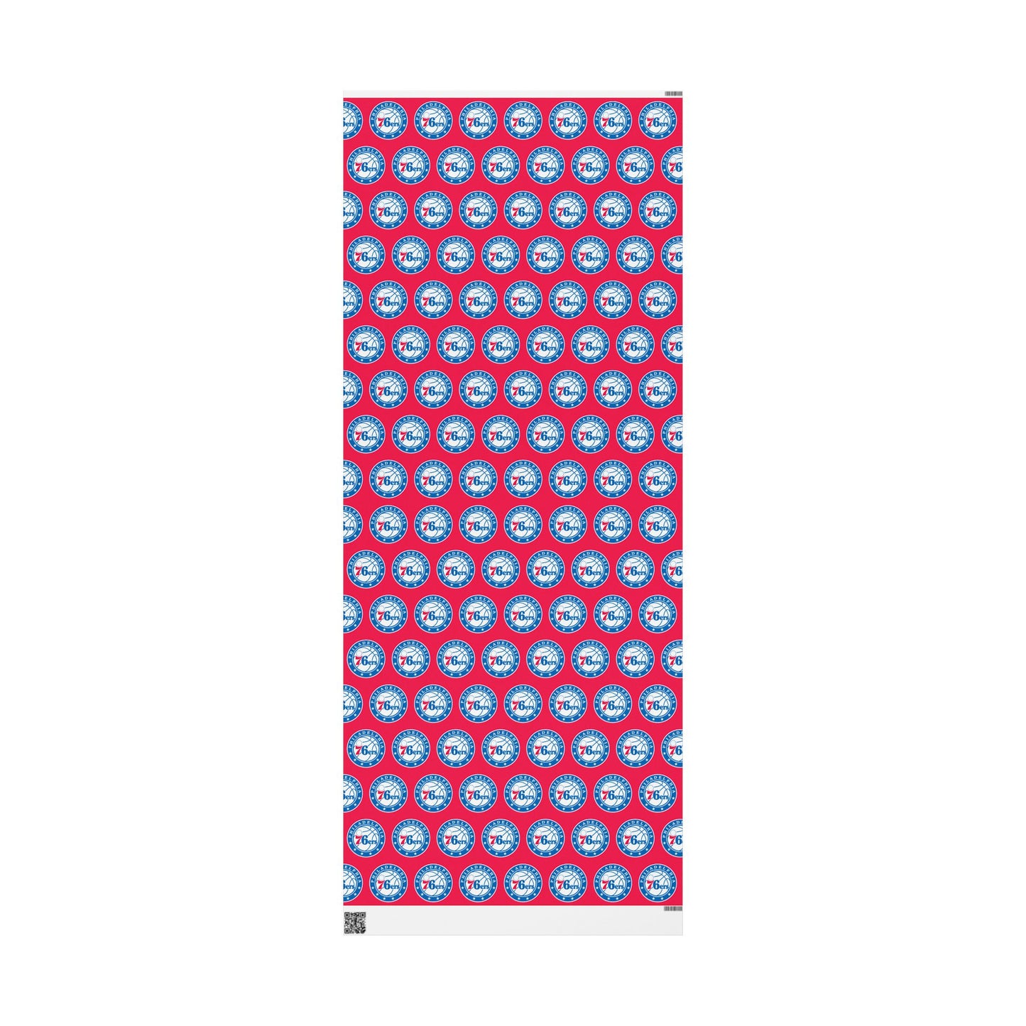 Philadelphia 76ers NBA Holiday Gift Wrapping Paper