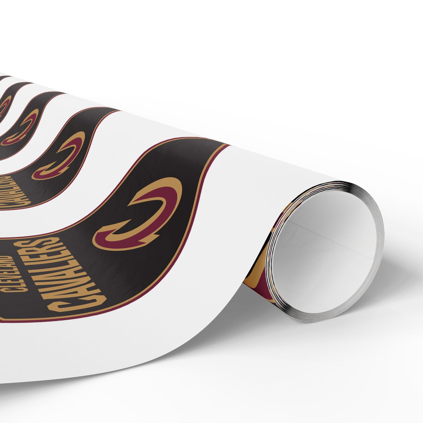 Cleveland Cavaliers NBA Holiday Gift Wrapping Paper