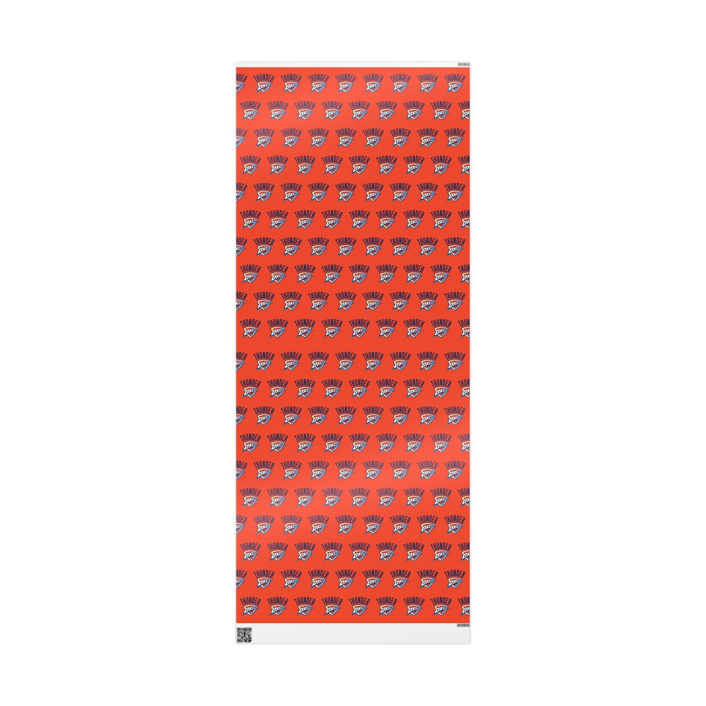 Oklahoma City Thunder NBA Holiday Gift Wrapping Paper