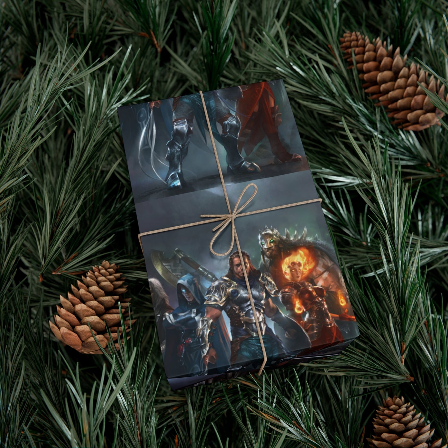 Magic: The Gathering Characters Gift Wrap Holiday Paper