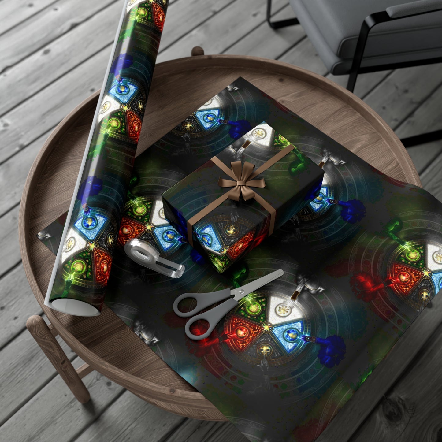 Magic: The Gathering Holiday Gift Wrap Holiday Paper