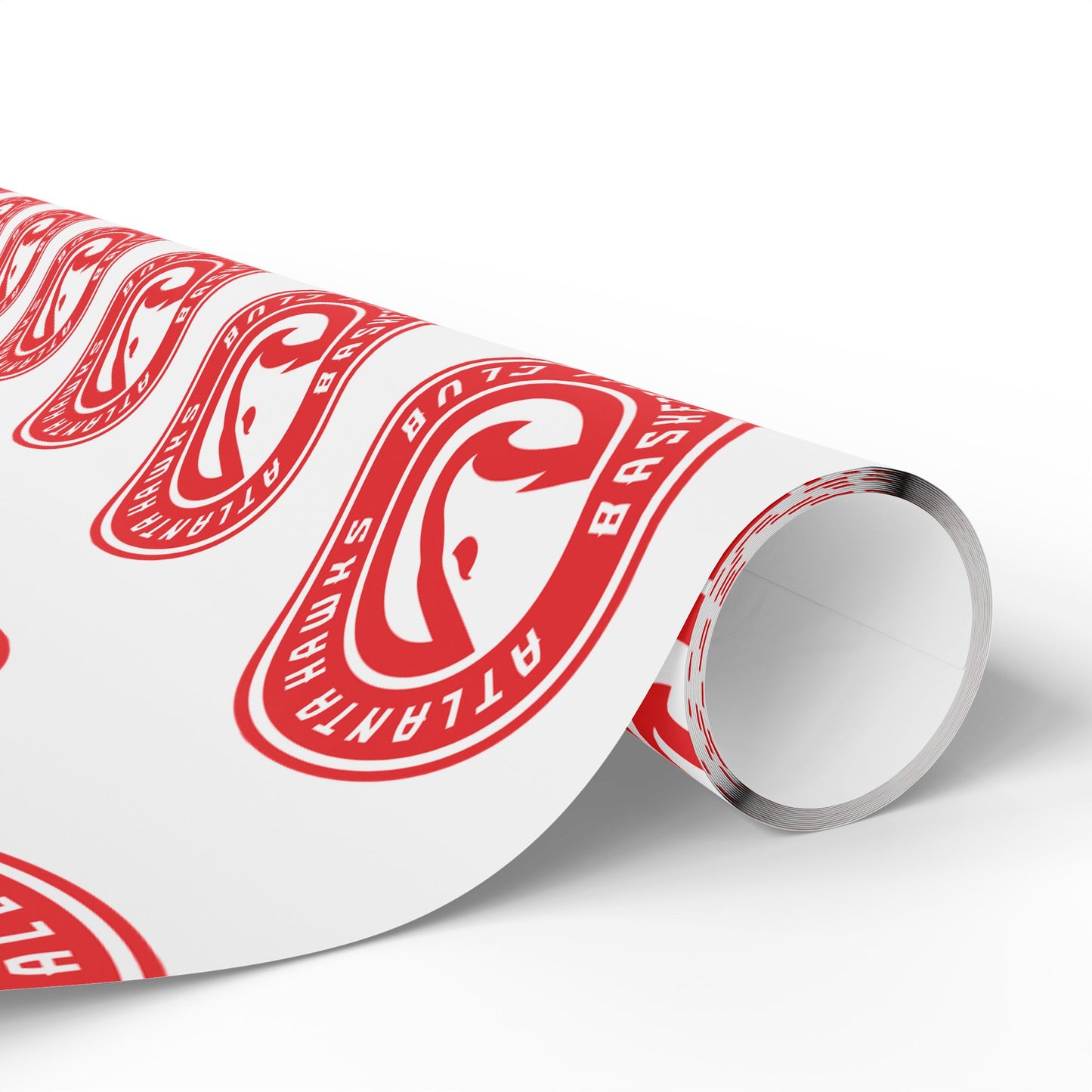 Atlanta Hawks NBA Holiday Gift Wrapping Paper