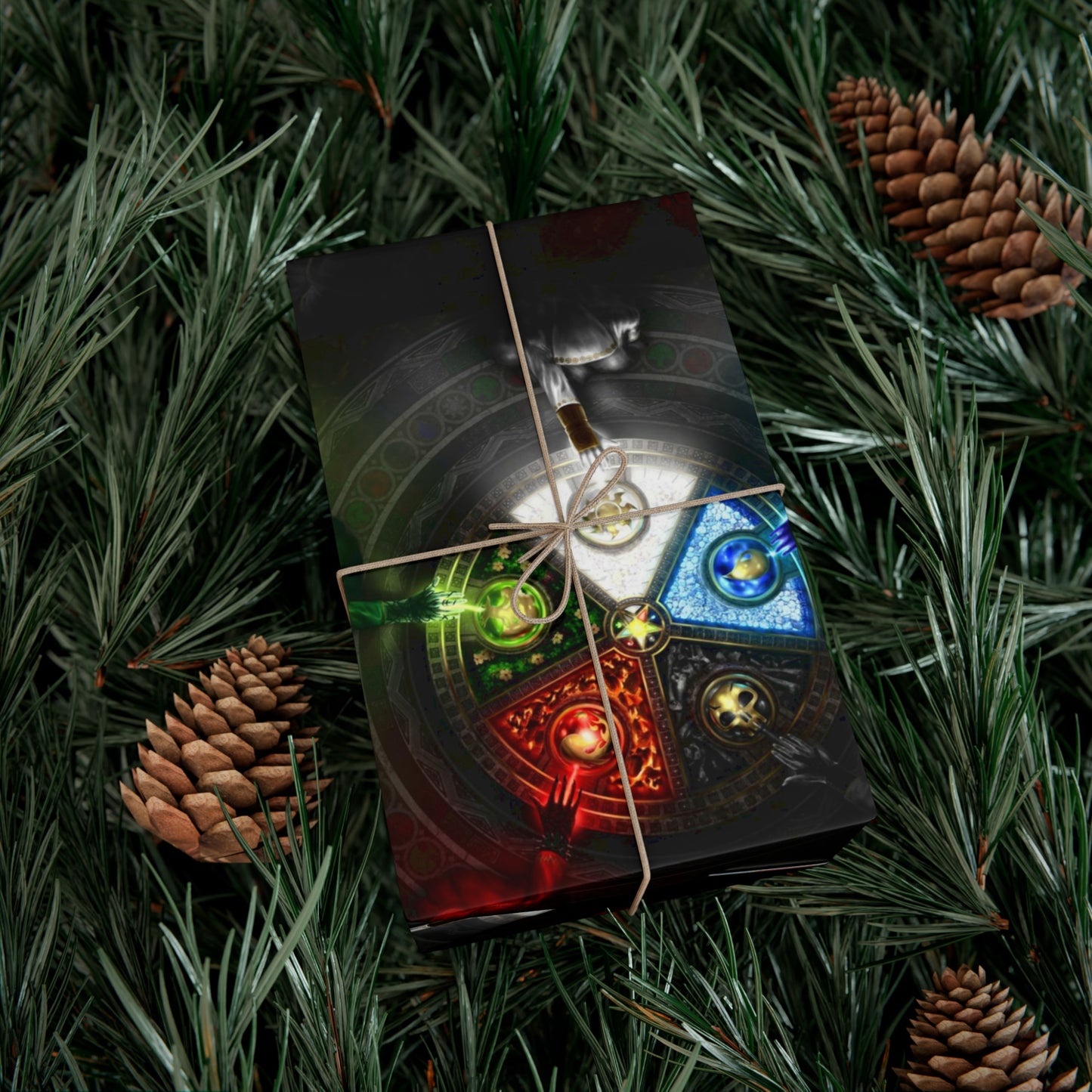 Magic: The Gathering Holiday Gift Wrap Holiday Paper