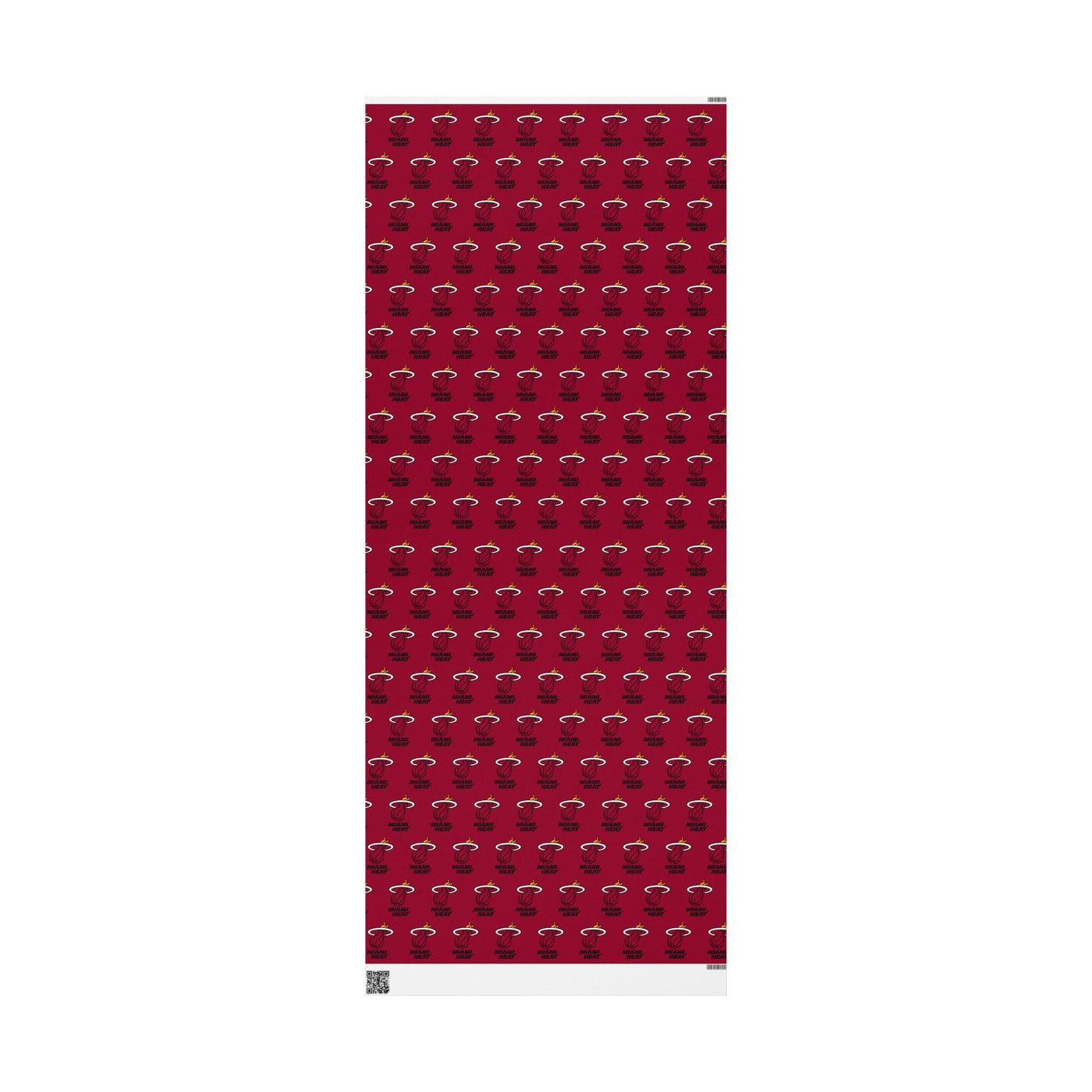 Miami Heat NBA Holiday Gift Wrapping Paper
