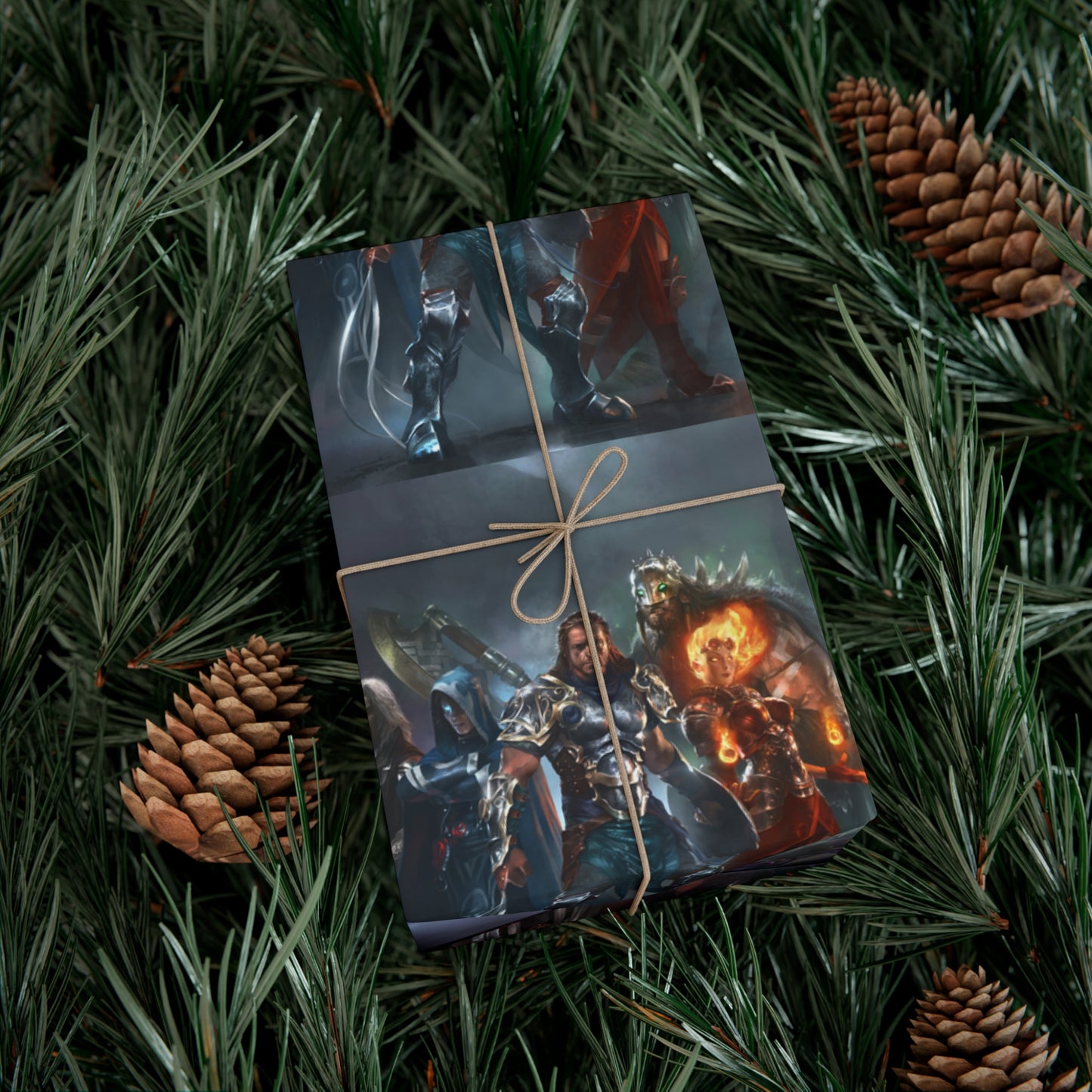 Magic: The Gathering Characters Gift Wrap Holiday Paper