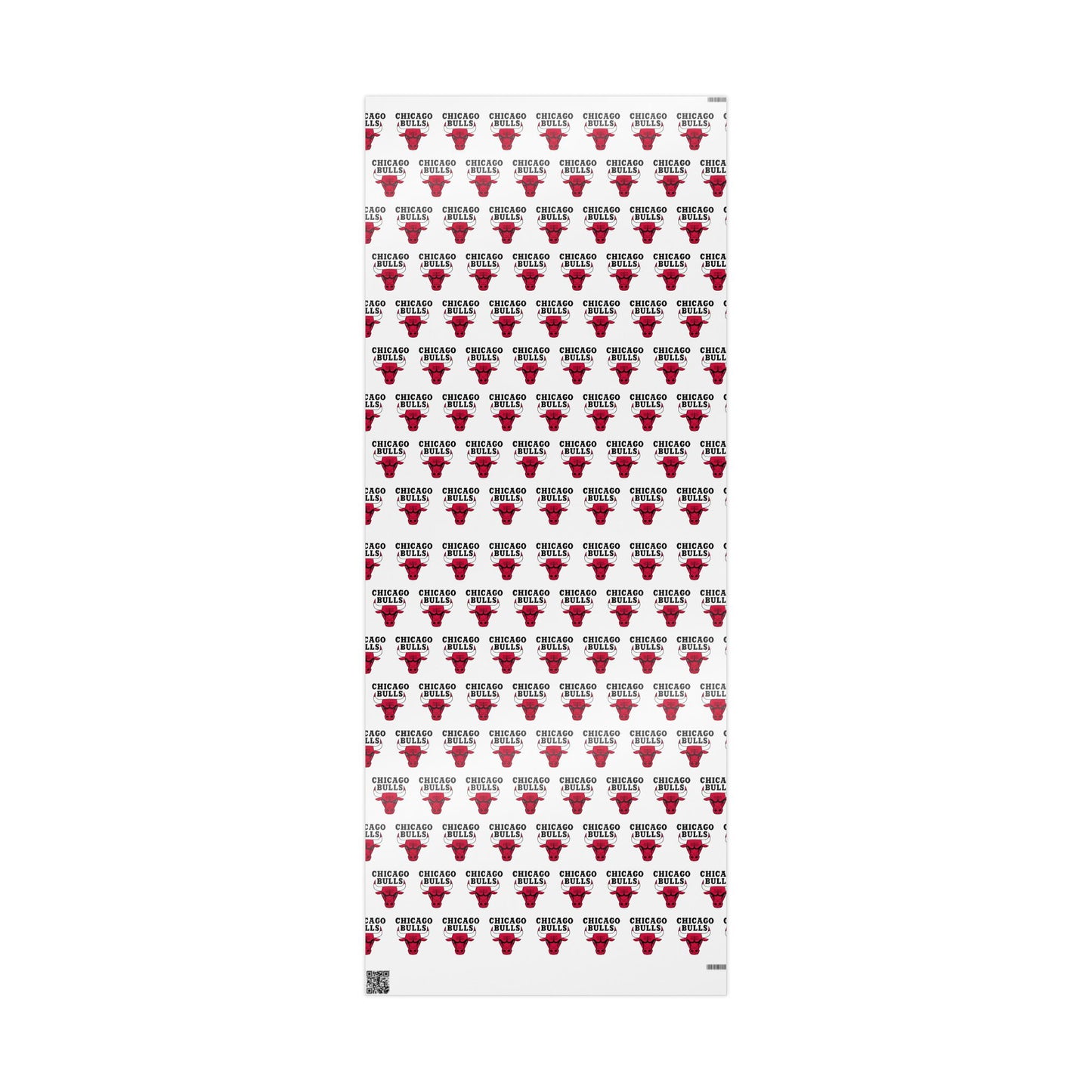 Chicago Bulls NBA Holiday Gift Wrapping Paper