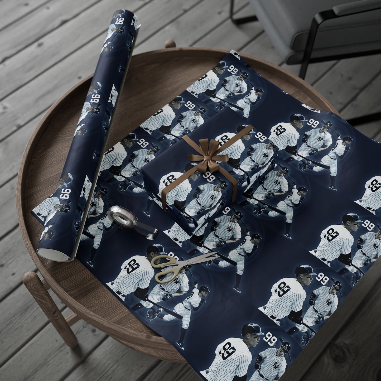 Aaron Judge Yankees MLB Gift Wrapping Paper