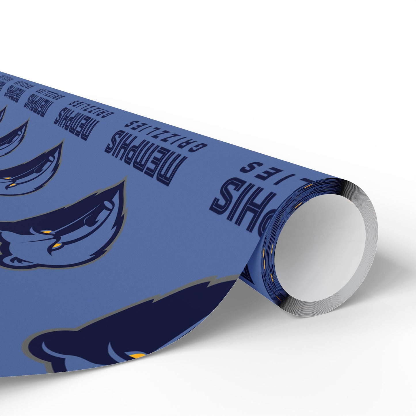 Memphis Grizzles NBA Holiday Gift Wrapping Paper