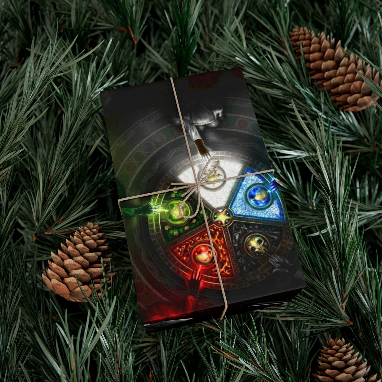 Magic: The Gathering Holiday Gift Wrap Holiday Paper
