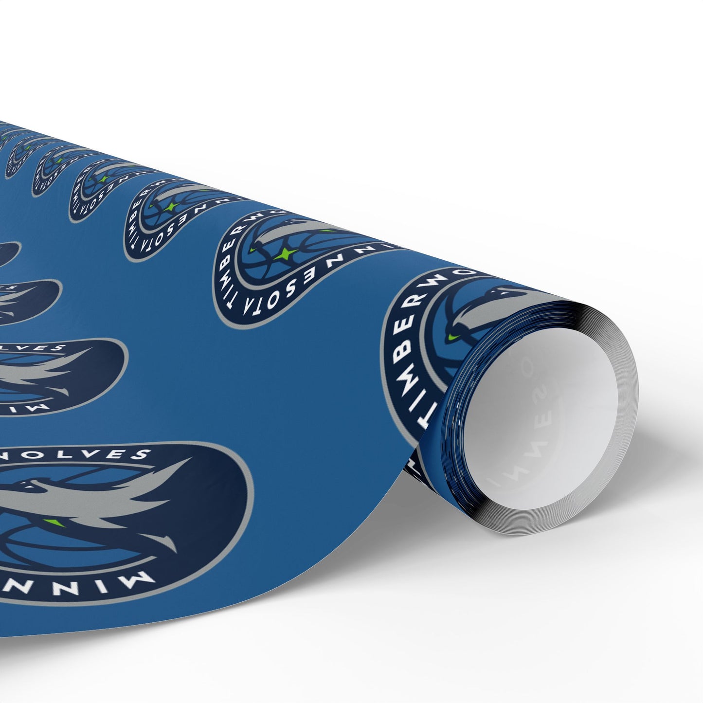 Minnesota Timberwolves NBA Holiday Gift Wrapping Paper