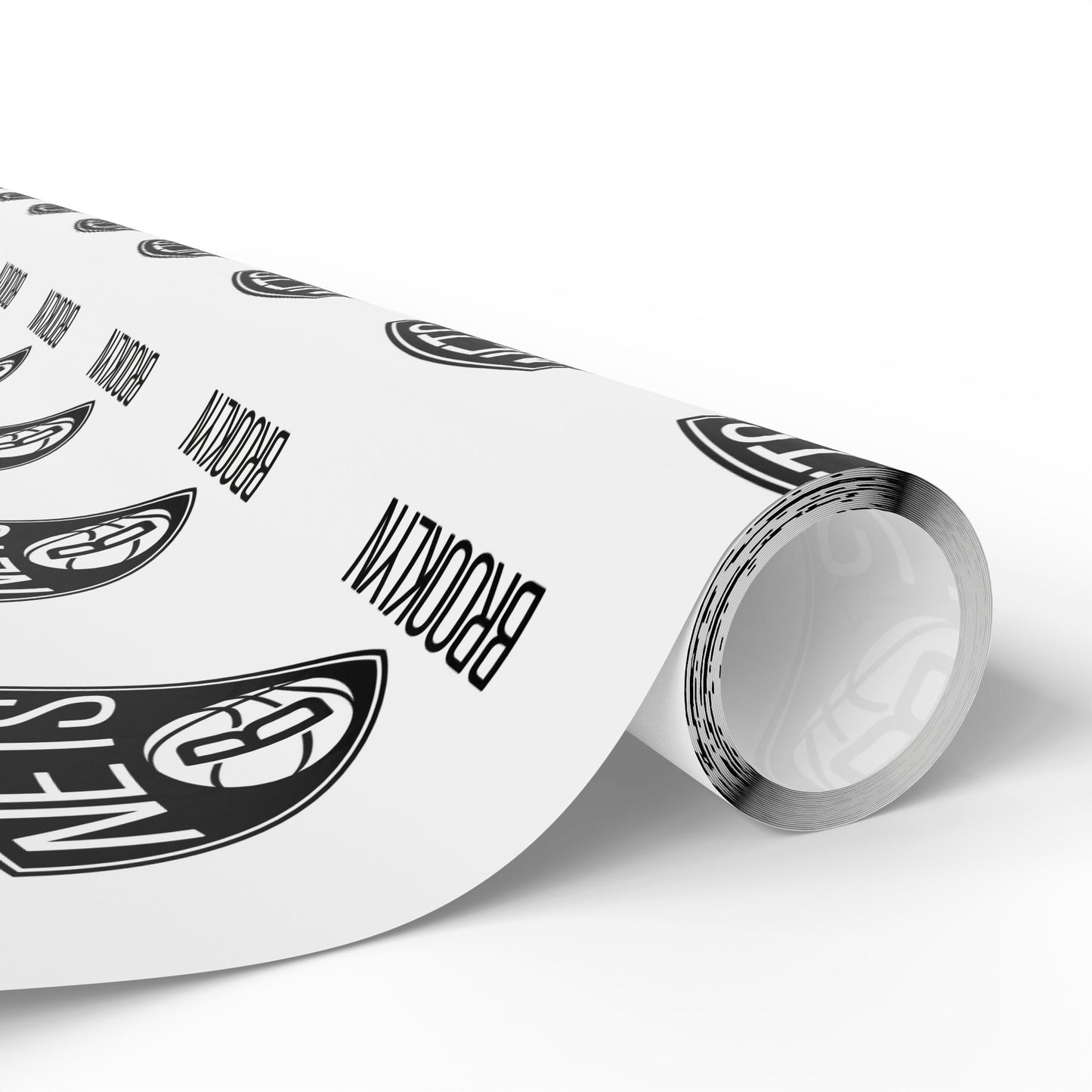 Brooklyn Nets NBA Holiday Gift Wrapping Paper