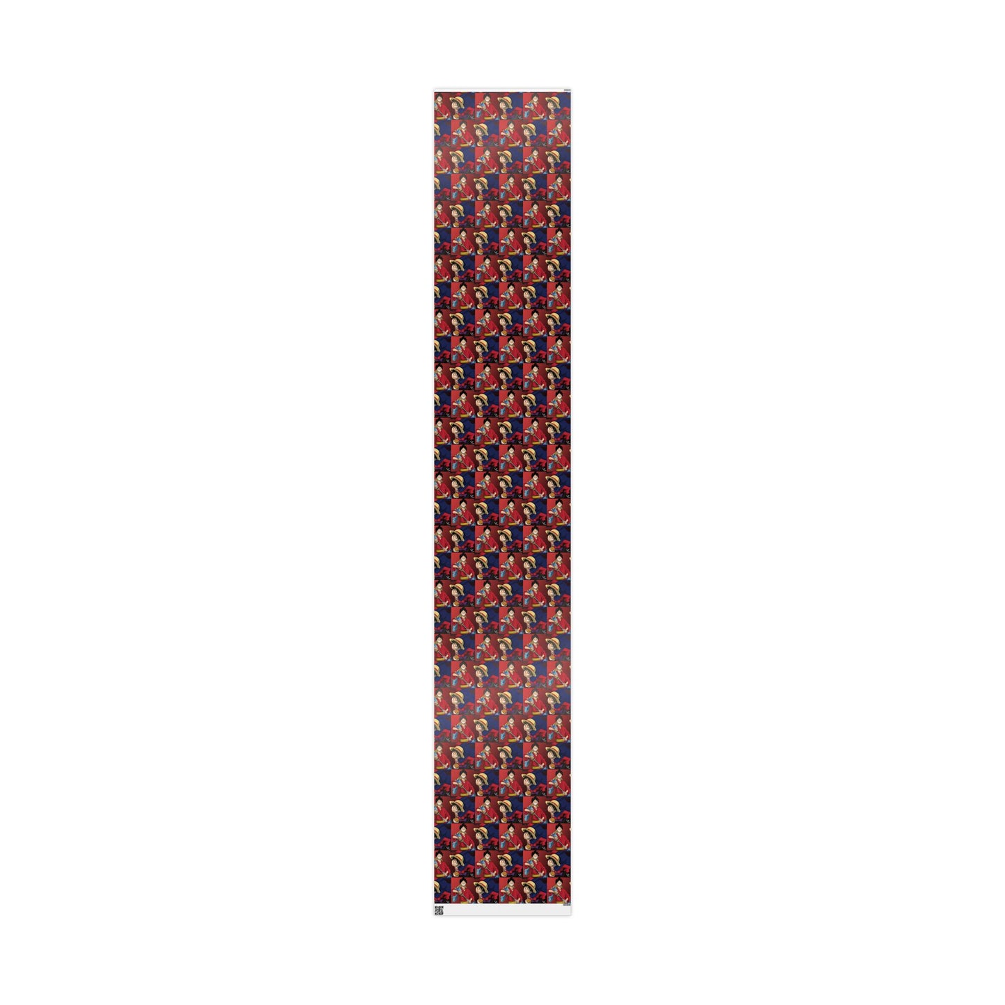 Monkey Luffy Red and Blue Gift Wrapping Papers