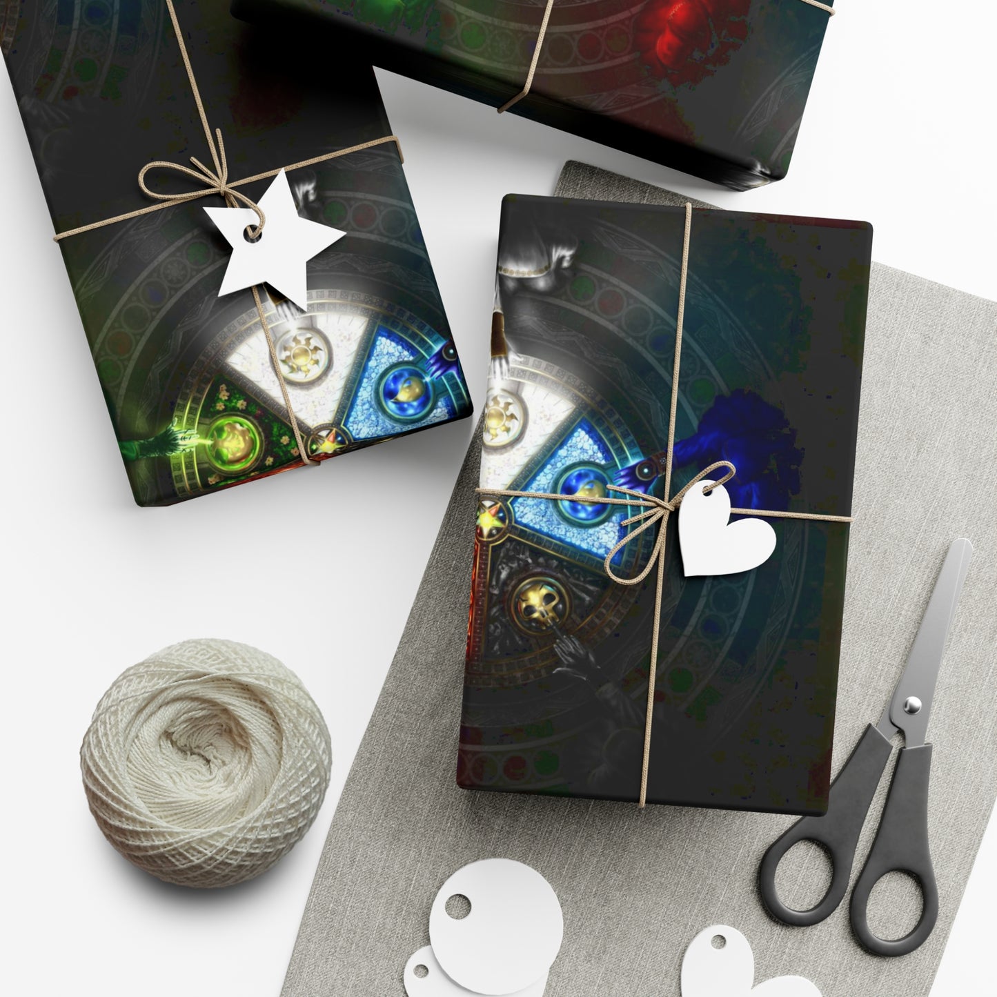 Magic: The Gathering Holiday Gift Wrap Holiday Paper