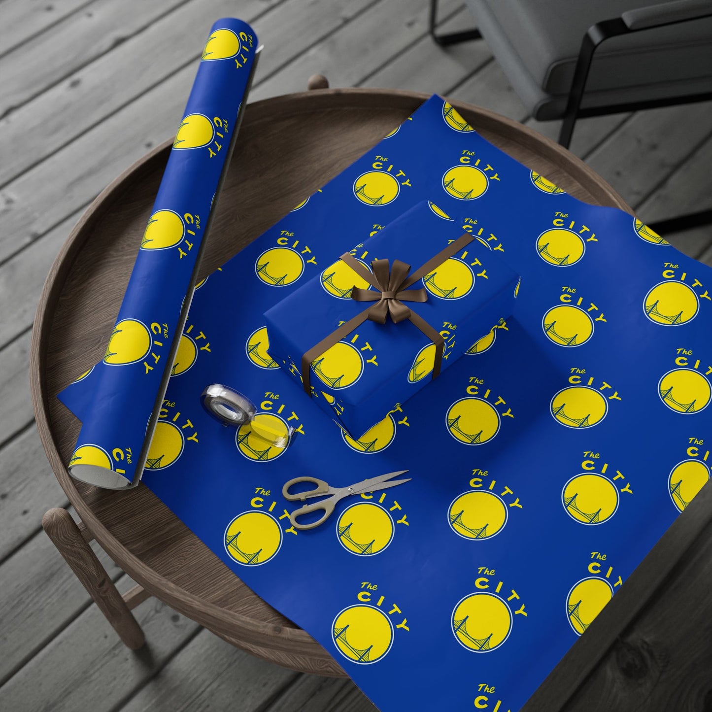 Golden State Warriors The CITY NBA Gift Wrapping Paper