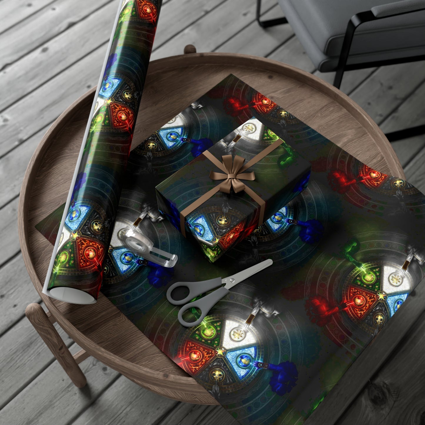 Magic: The Gathering Holiday Gift Wrap Holiday Paper