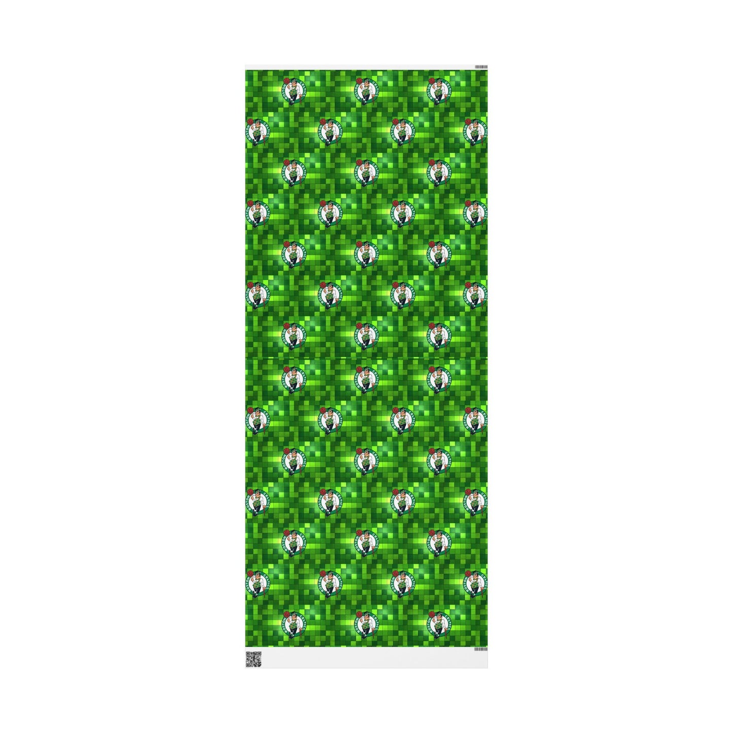 Boston Celtics NBA Holiday Gift Wrapping Paper