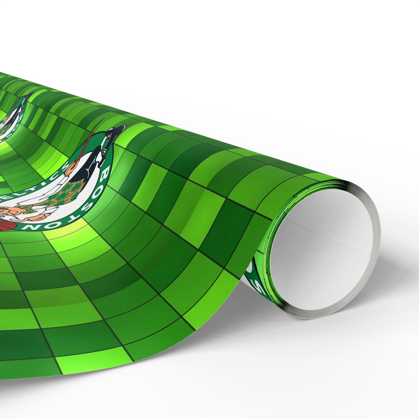 Boston Celtics NBA Holiday Gift Wrapping Paper