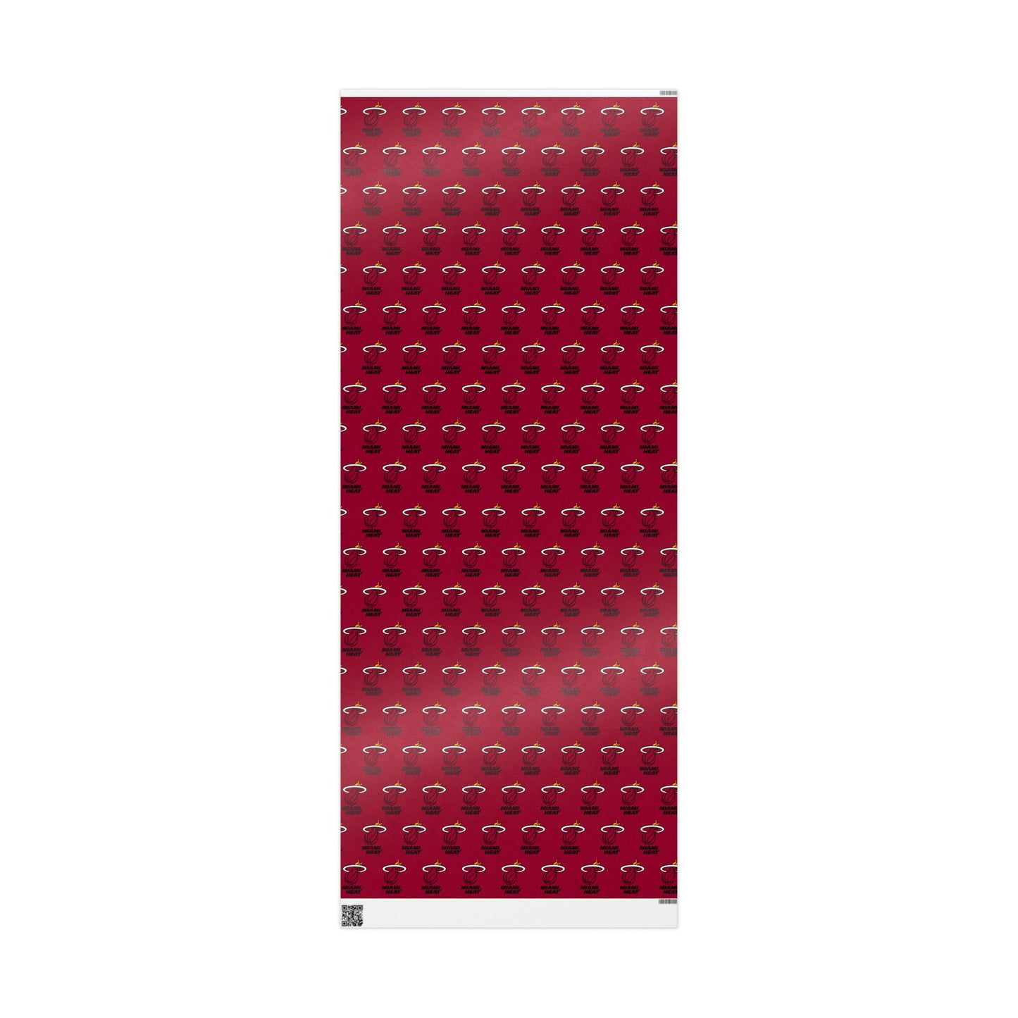Miami Heat NBA Holiday Gift Wrapping Paper