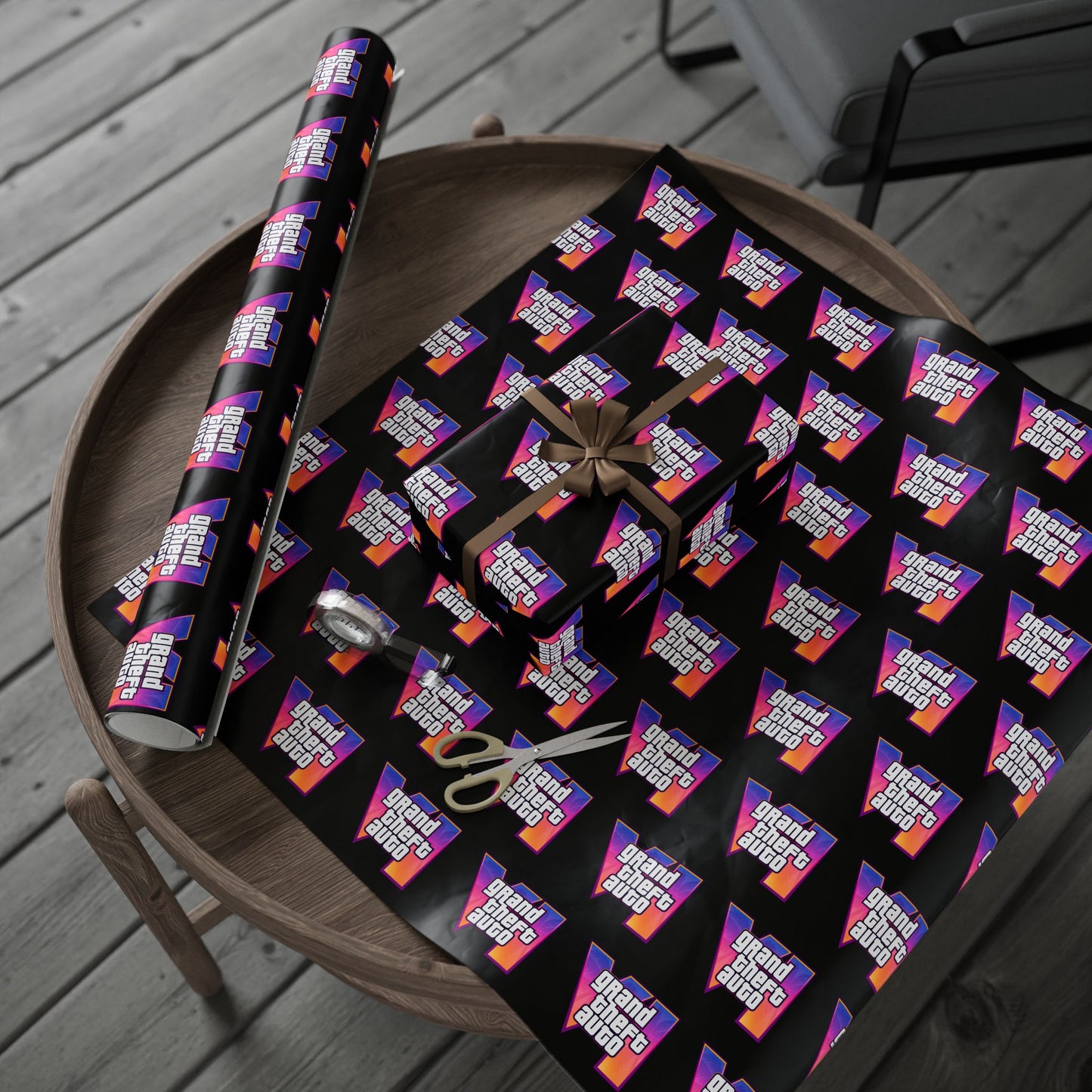 GTA VI 6 PS Game Gift Wrapping Paper