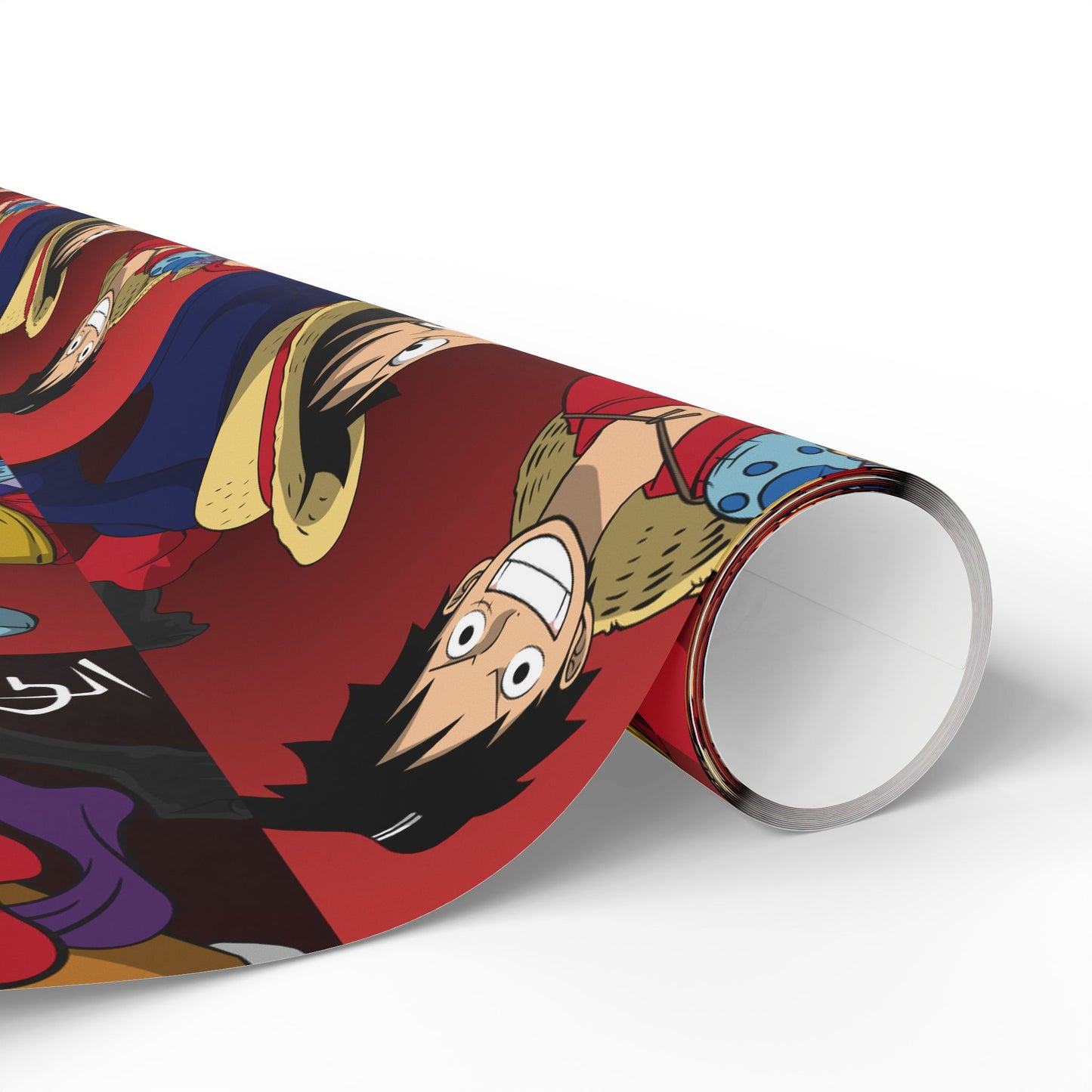 Monkey Luffy Red and Blue Gift Wrapping Papers