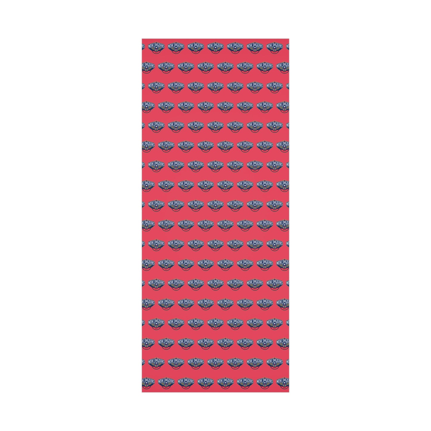 New Orleans Pelicans NBA Holiday Gift Wrapping Paper