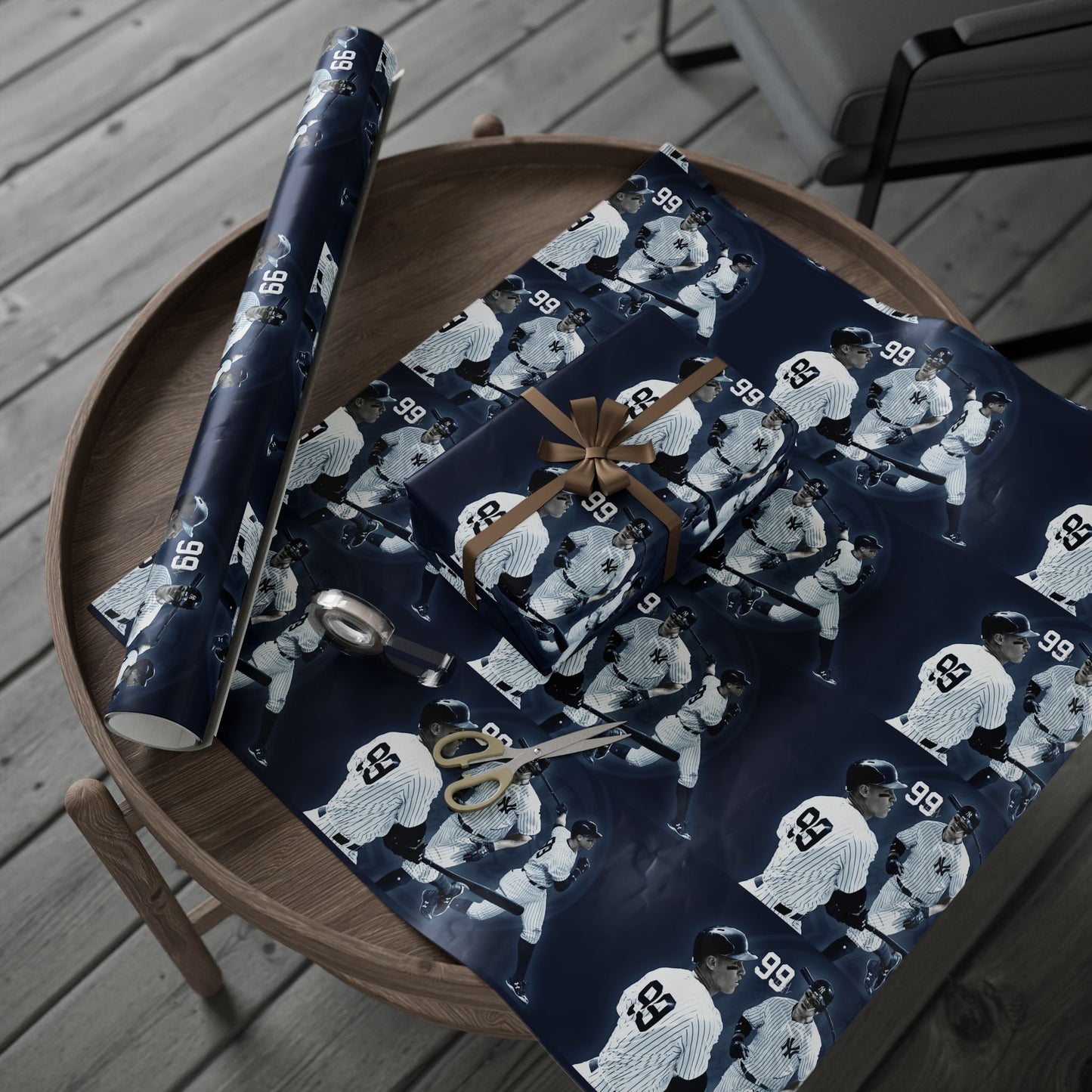 Aaron Judge Yankees MLB Gift Wrapping Paper