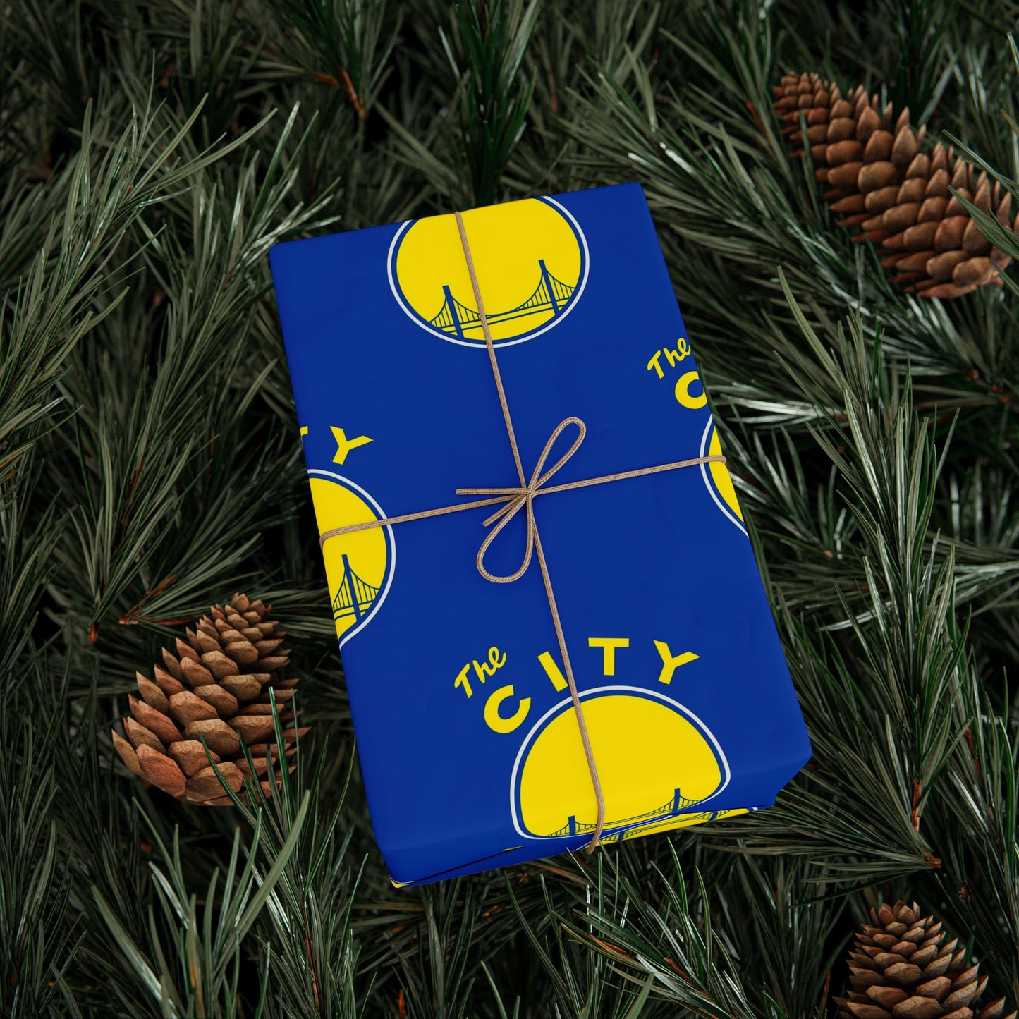 Golden State Warriors The CITY NBA Gift Wrapping Paper
