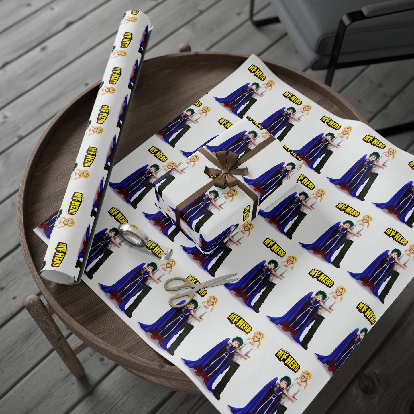 My Hero might Anime Manga Cartoon Christmas Holiday Birthday Present Gift Wrapping Papers