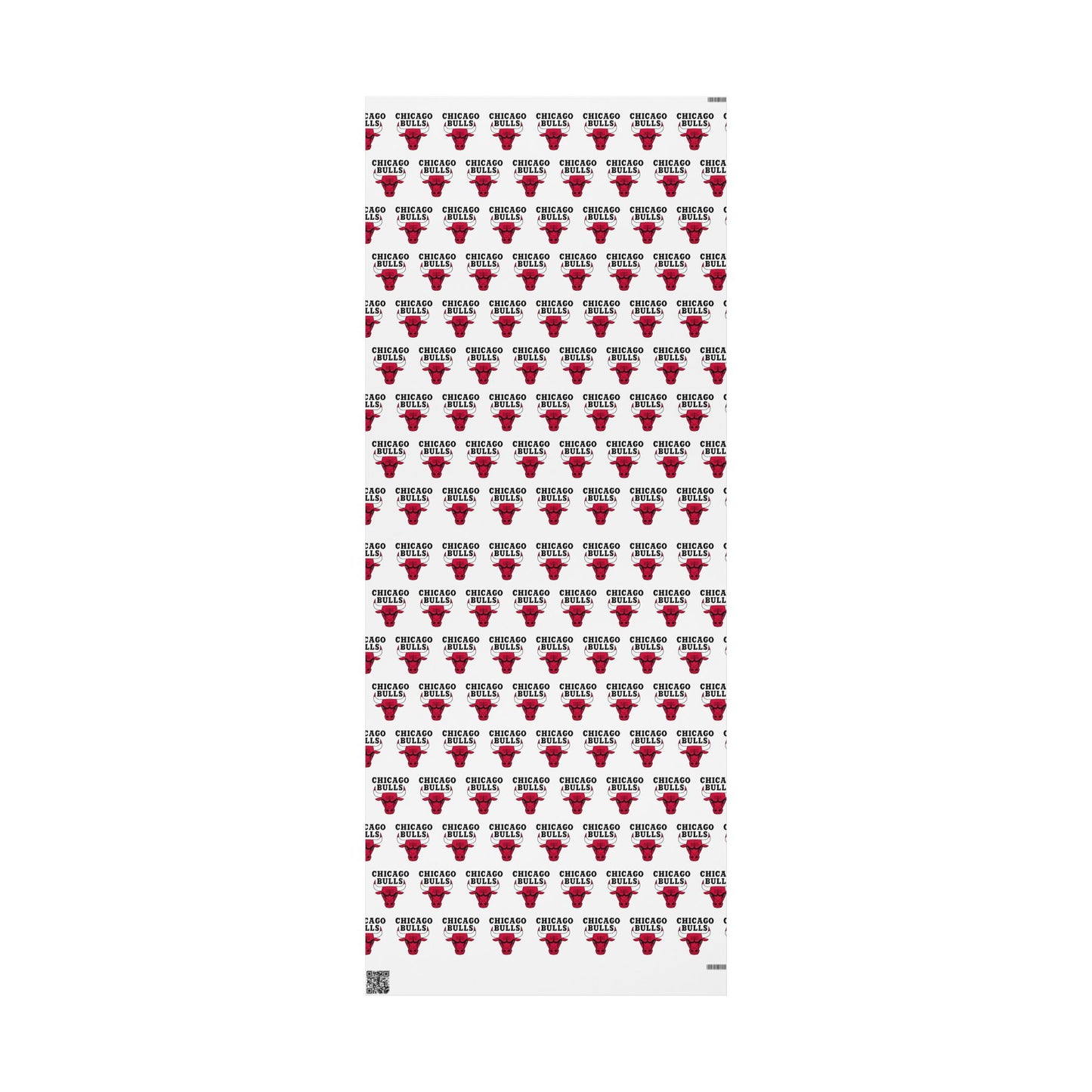 Chicago Bulls NBA Holiday Gift Wrapping Paper