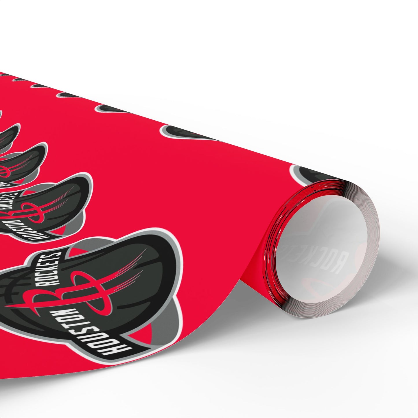 Houston Rockets NBA Holiday Gift Wrapping Paper