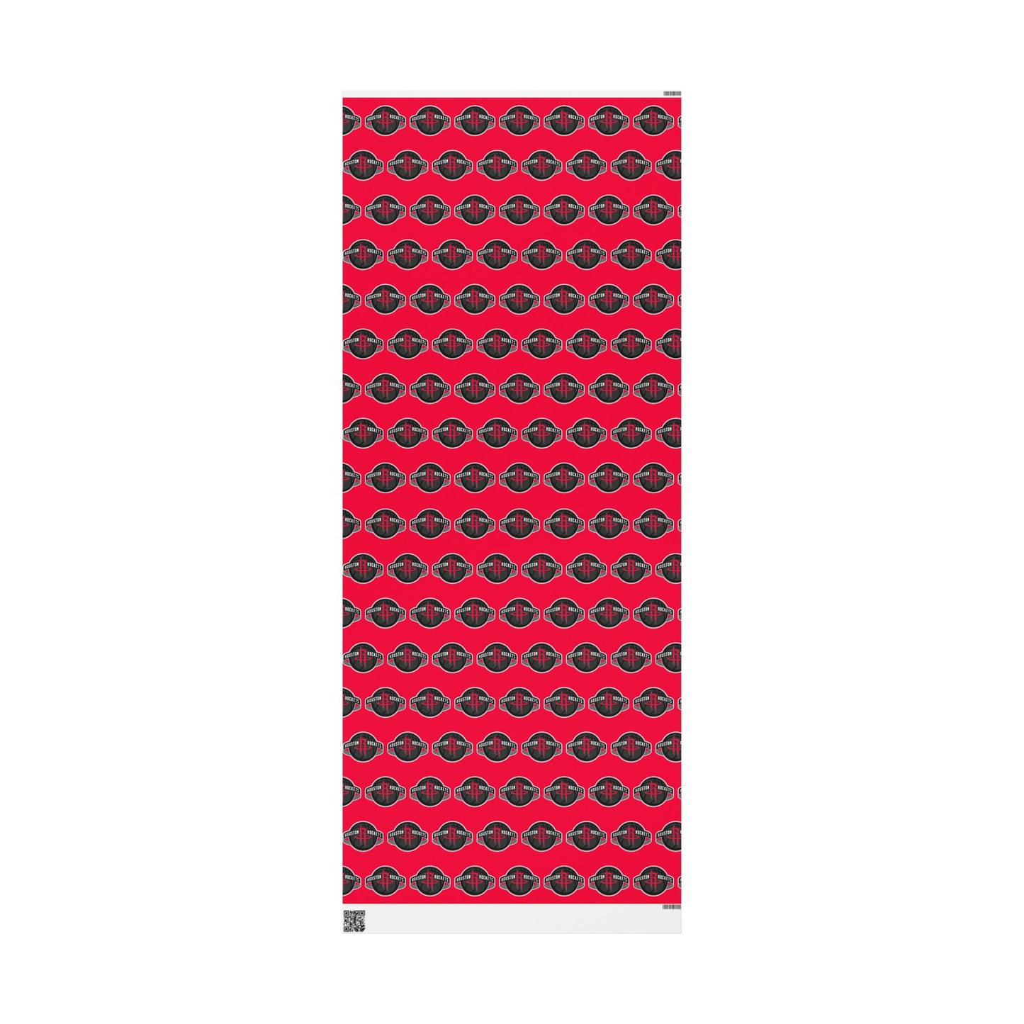 Houston Rockets NBA Holiday Gift Wrapping Paper