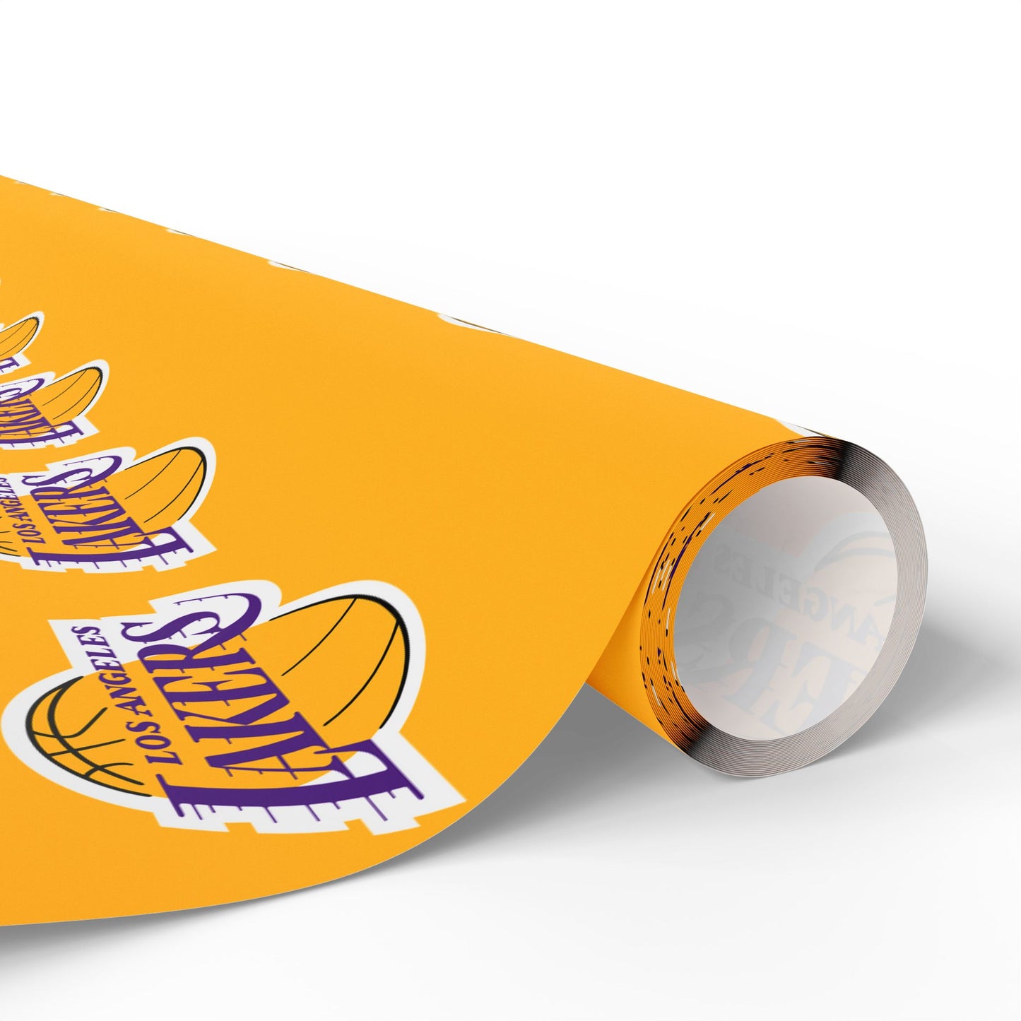 LA Lakers NBA Holiday Gift Wrapping Paper