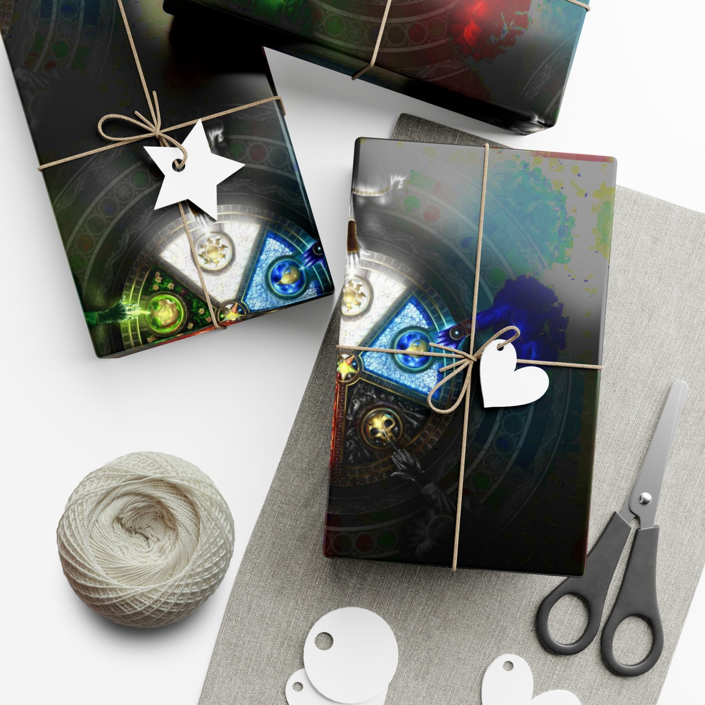 Magic: The Gathering Holiday Gift Wrap Holiday Paper