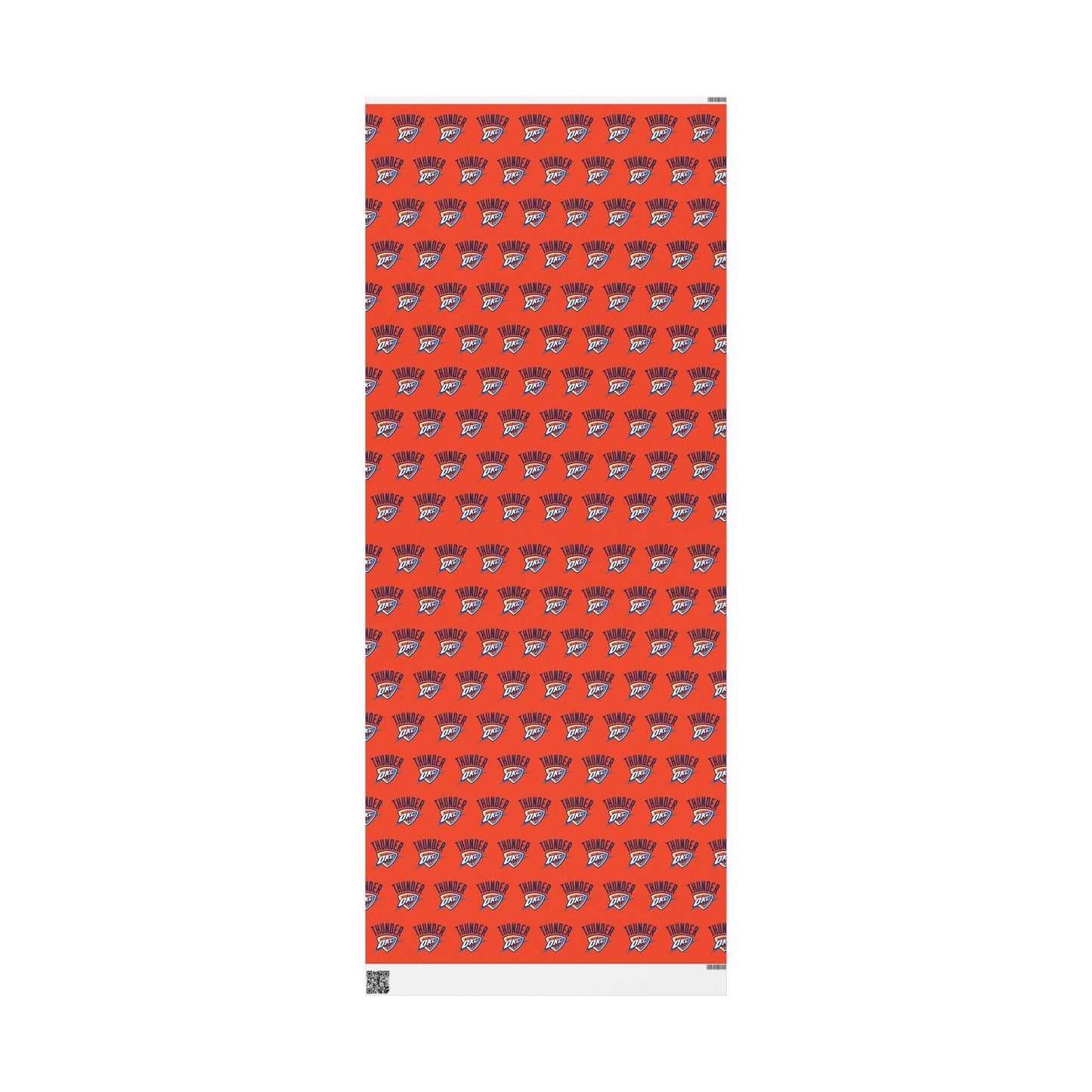 Oklahoma City Thunder NBA Holiday Gift Wrapping Paper