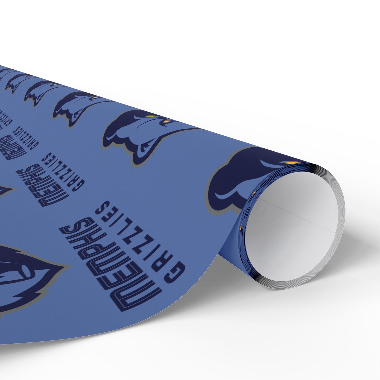 Memphis Grizzles NBA Holiday Gift Wrapping Paper