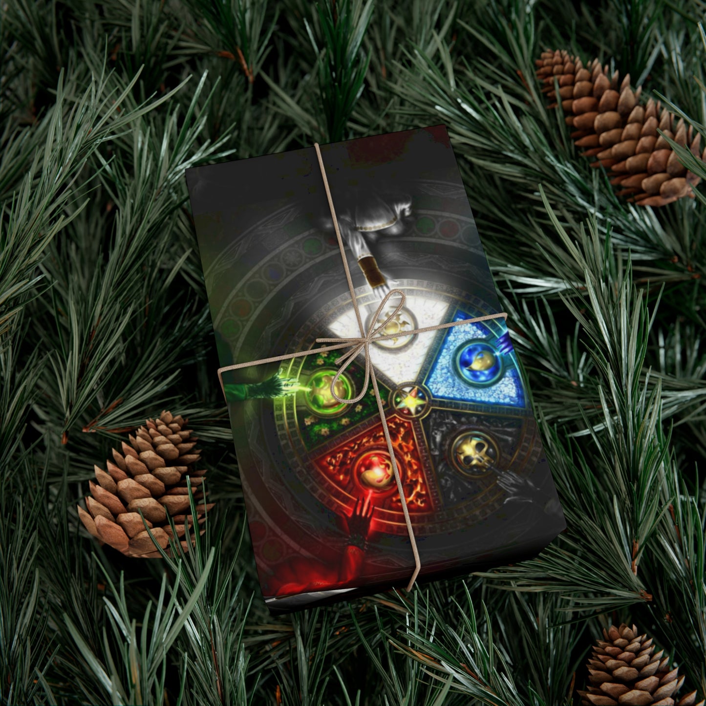 Magic: The Gathering Holiday Gift Wrap Holiday Paper
