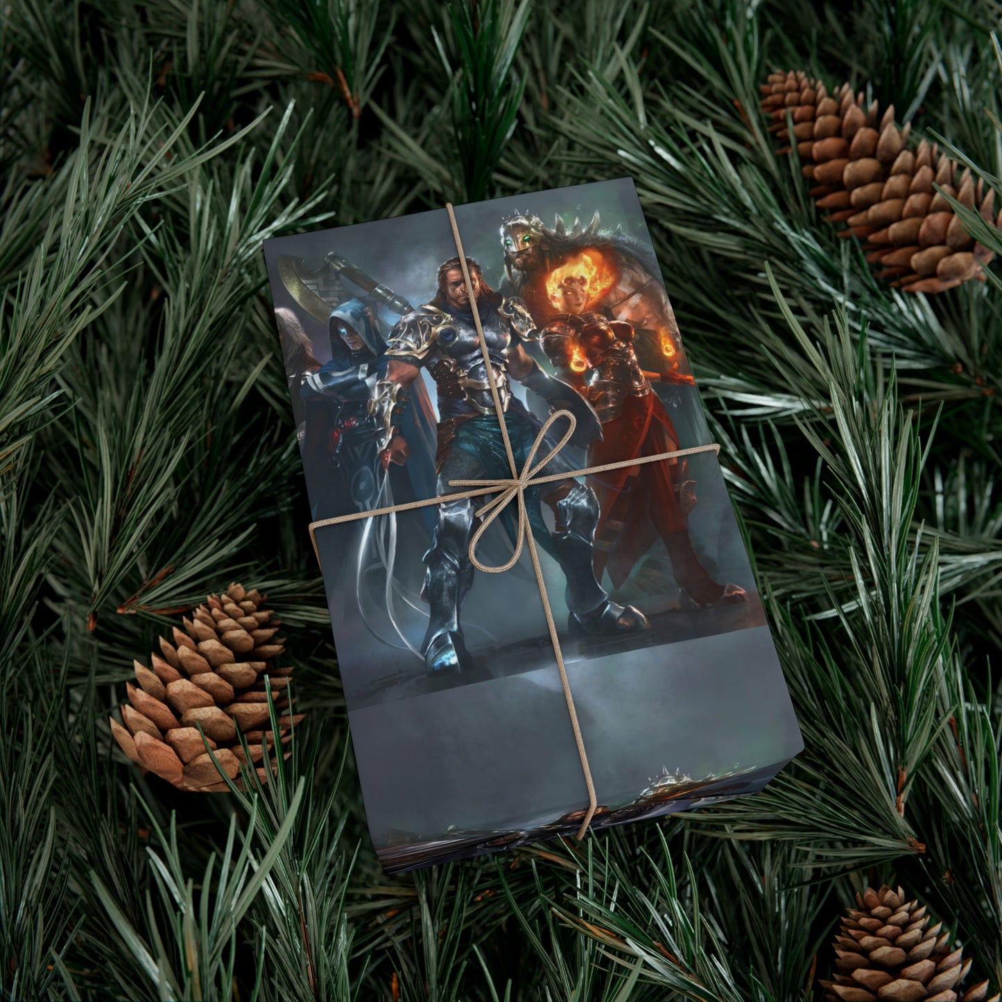 Magic: The Gathering Characters Gift Wrap Holiday Paper