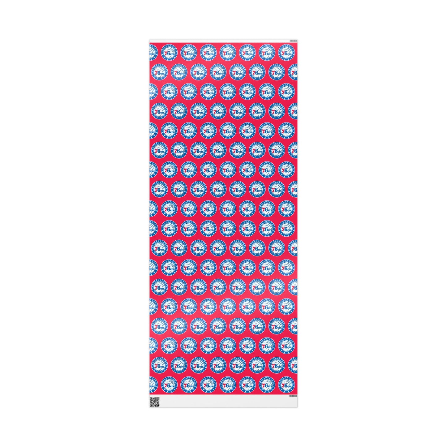 Philadelphia 76ers NBA Holiday Gift Wrapping Paper