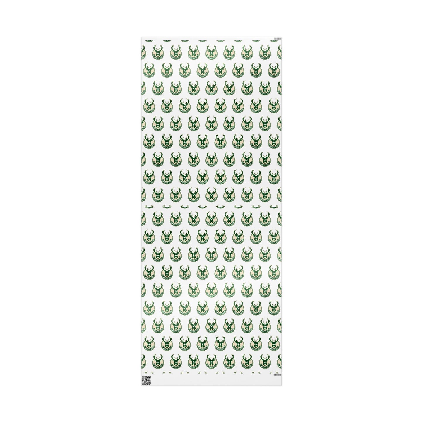 Milwaukee Bucks NBA Holiday Gift Wrapping Paper