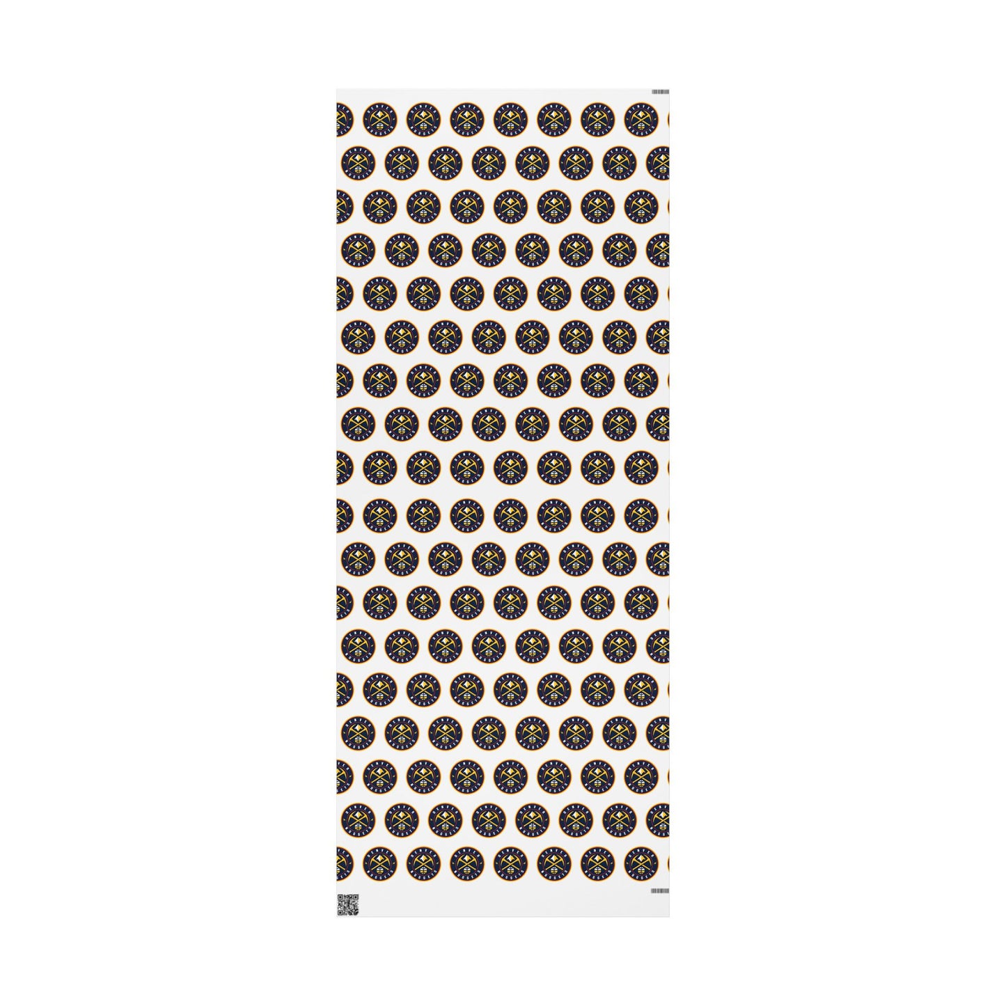 Denver Nuggets NBA Holiday Gift Wrapping Paper