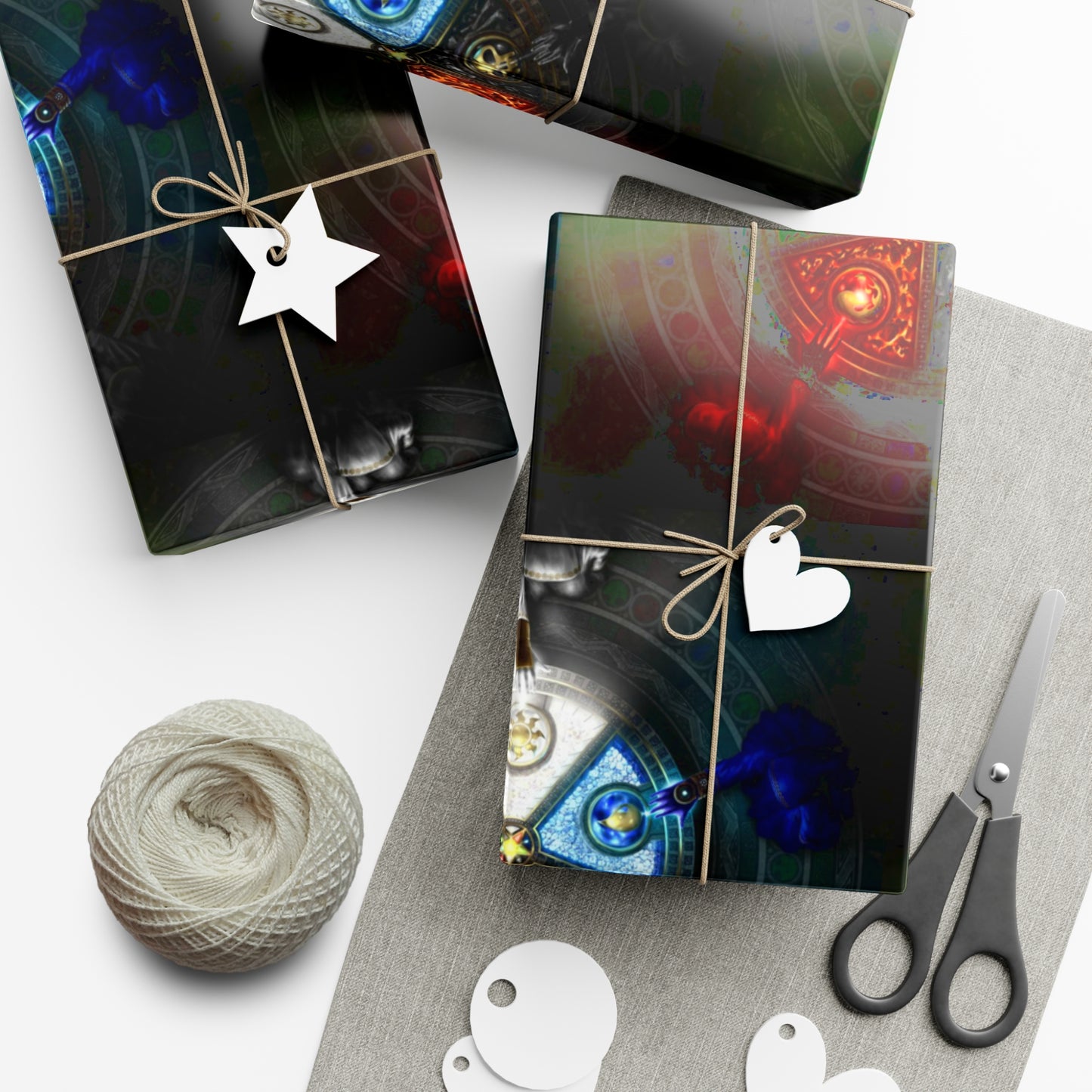Magic: The Gathering Holiday Gift Wrap Holiday Paper