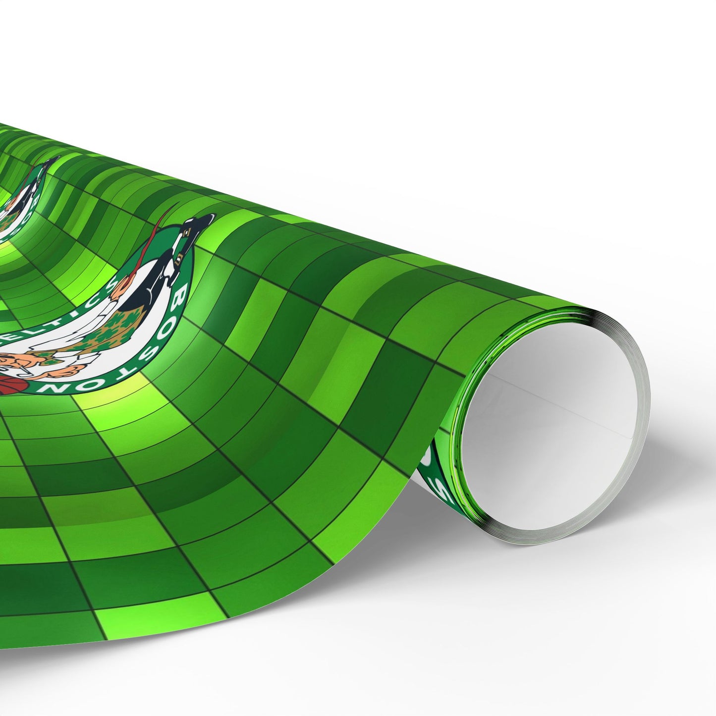 Boston Celtics NBA Holiday Gift Wrapping Paper