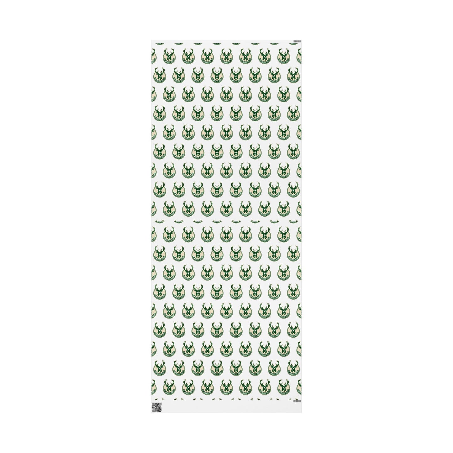 Milwaukee Bucks NBA Holiday Gift Wrapping Paper