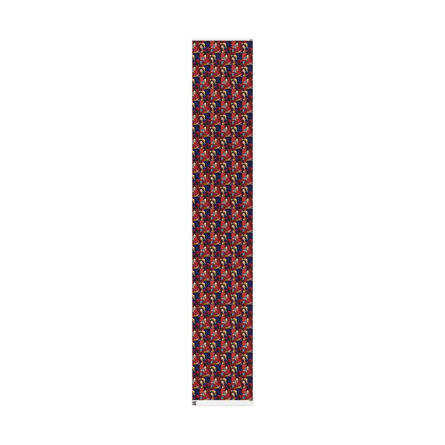 Monkey Luffy Red and Blue Gift Wrapping Papers