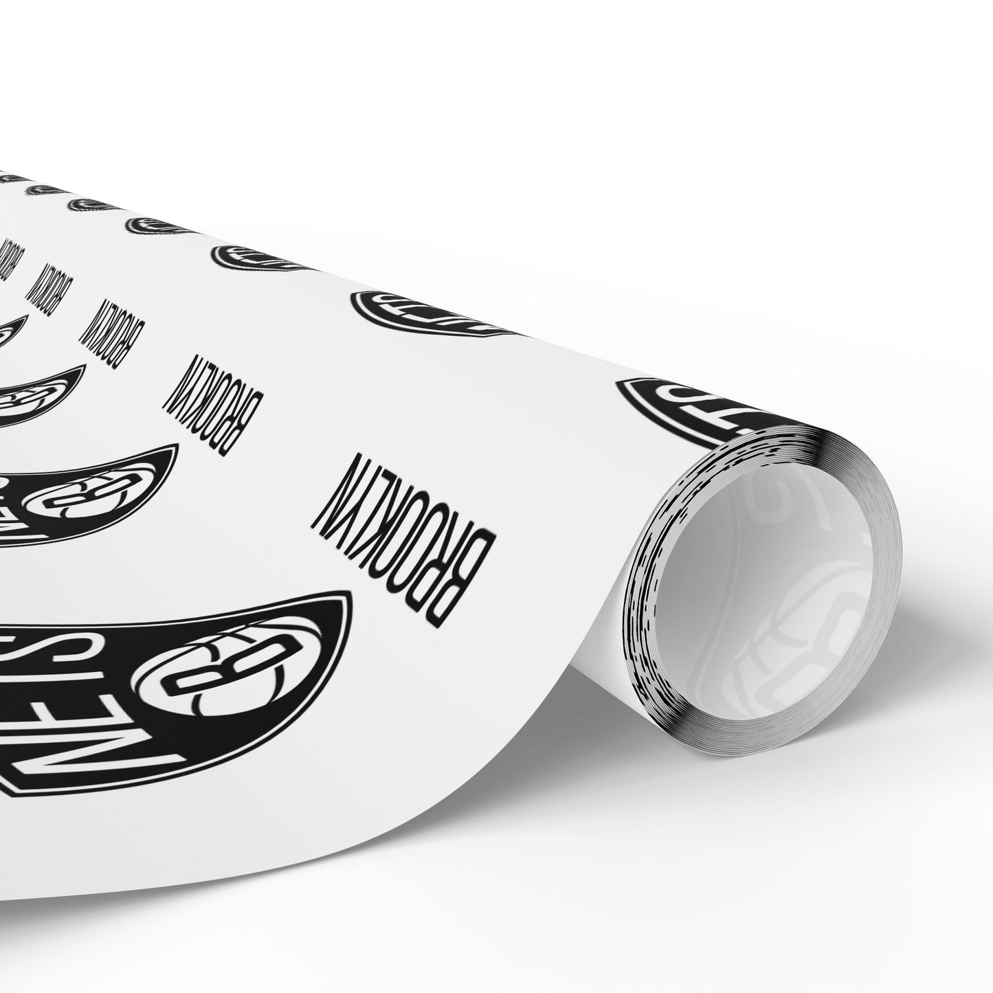 Brooklyn Nets NBA Holiday Gift Wrapping Paper